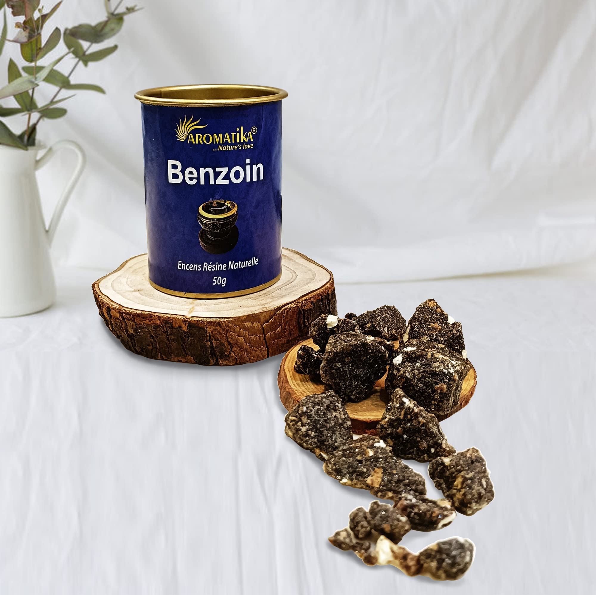 Aromatika Benzoin Incense Gum Jar (Pack of 50gm)