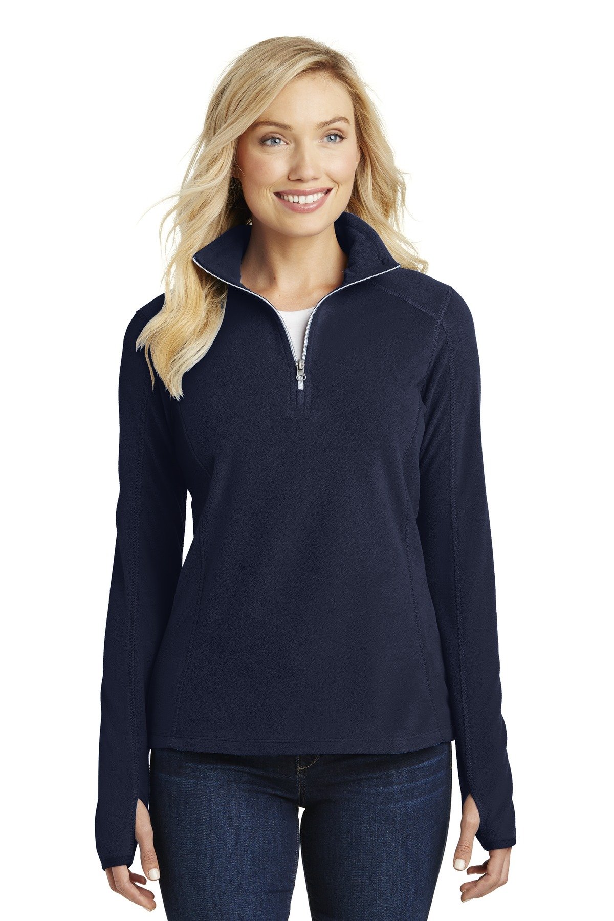 Port AuthorityLadies Microfleece 1/2-Zip Pullover. L224