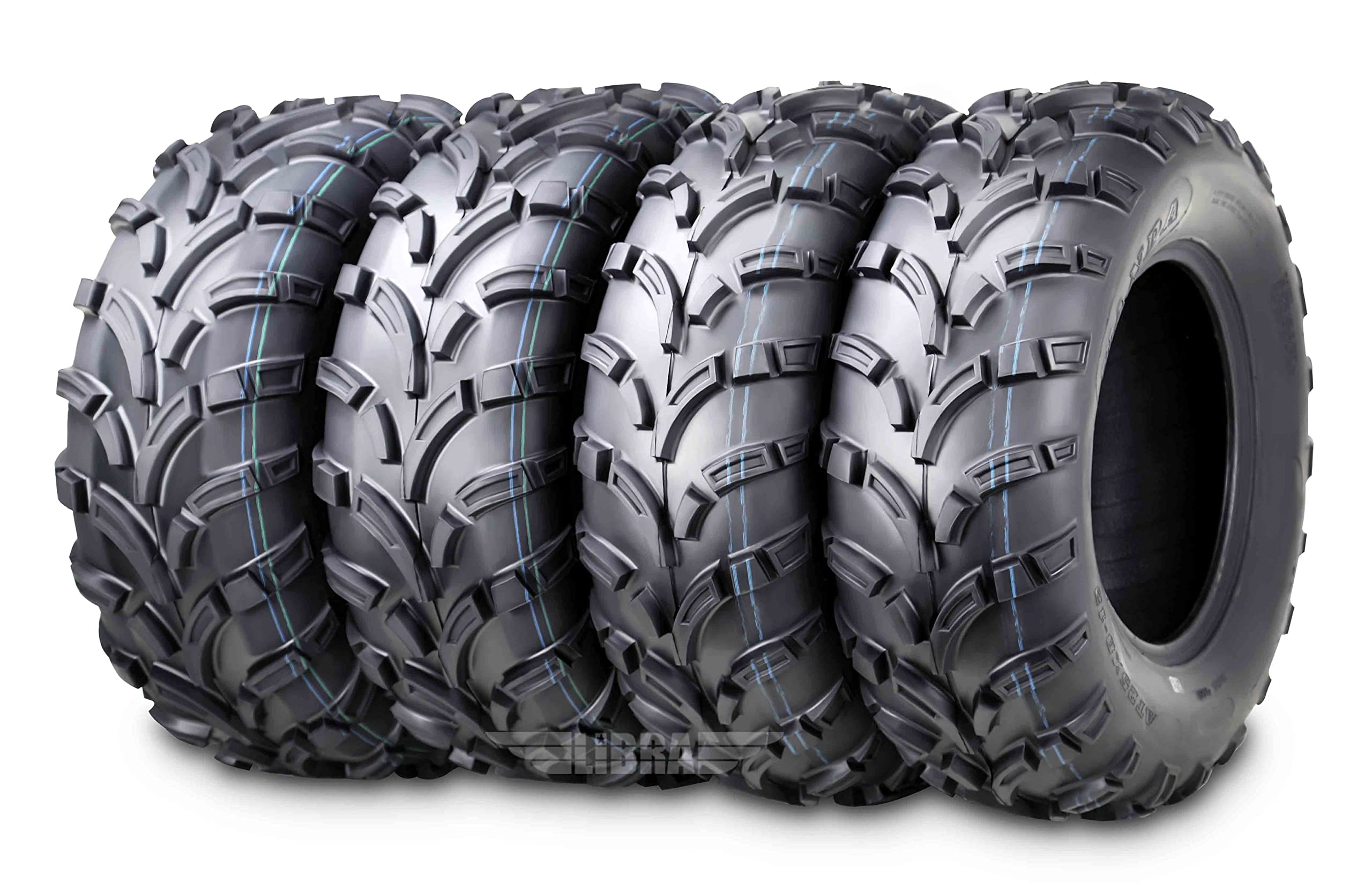 WANDA Full Set 04-17 Honda Fourtrax Rancher TRX400 420 ATV Tires 24x8-12 & 24x10-11