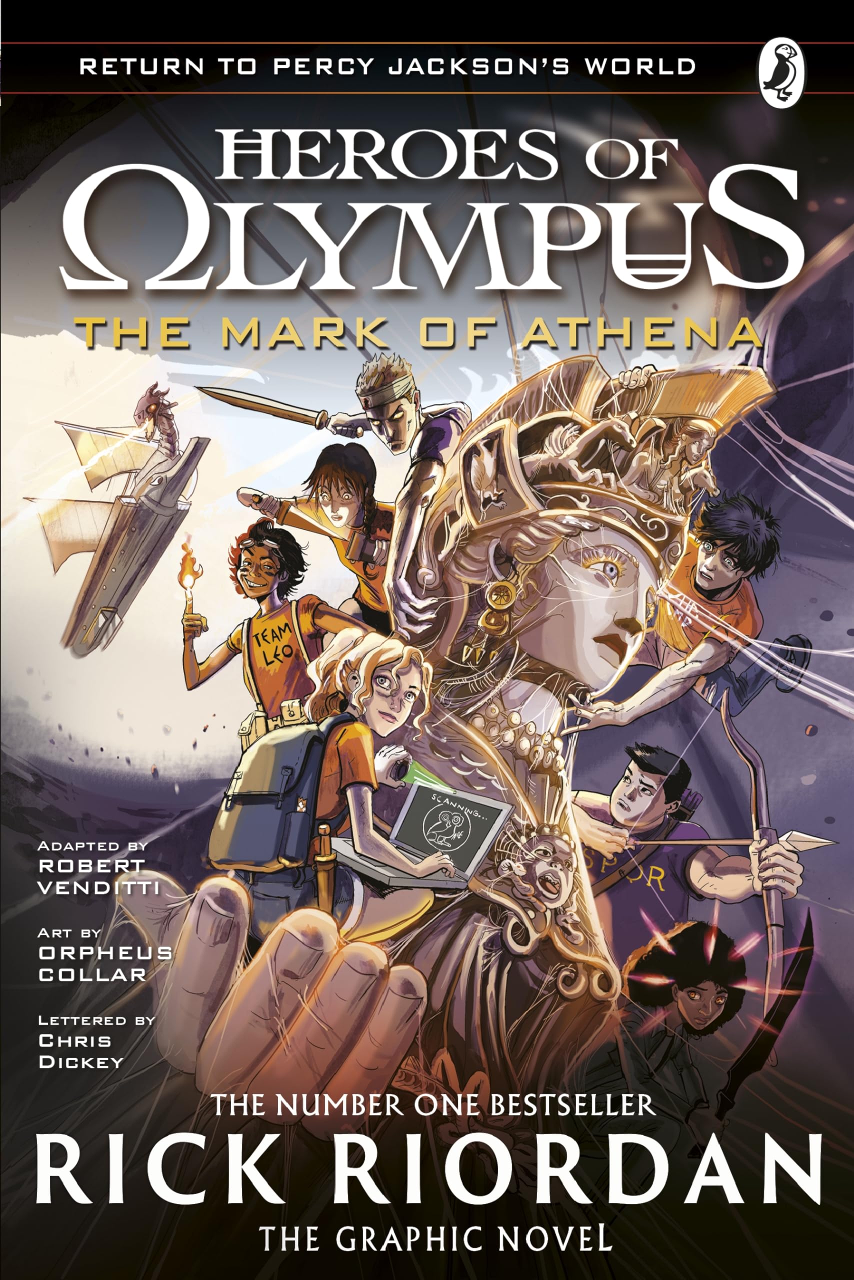 Rick RiordanThe Mark of Athena: The Graphic Novel (Heroes of Olympus Book 3) (Heroes of Olympus Graphic Novels)