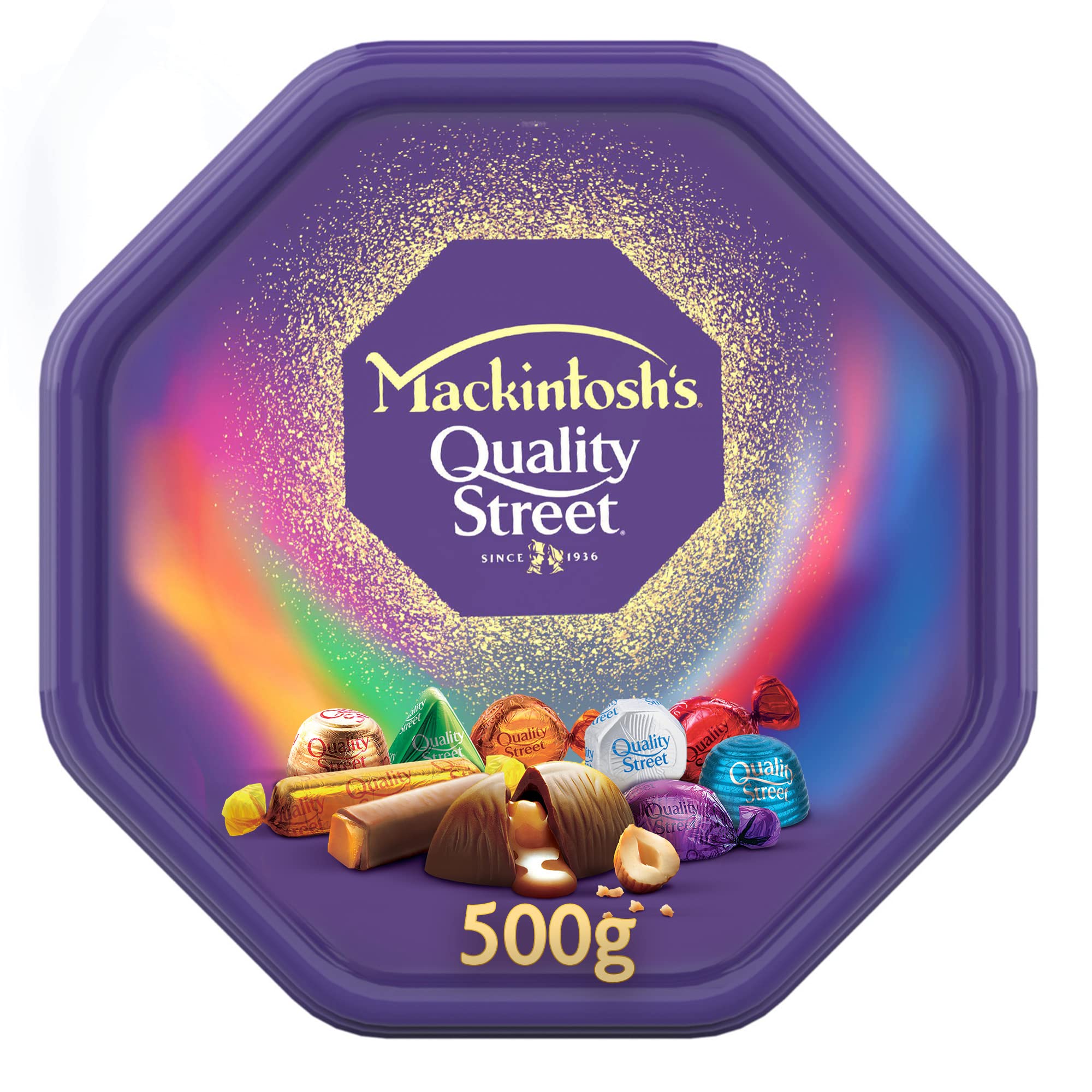 MACKINTOSH QUALITY STREETChocolate 500g Tub