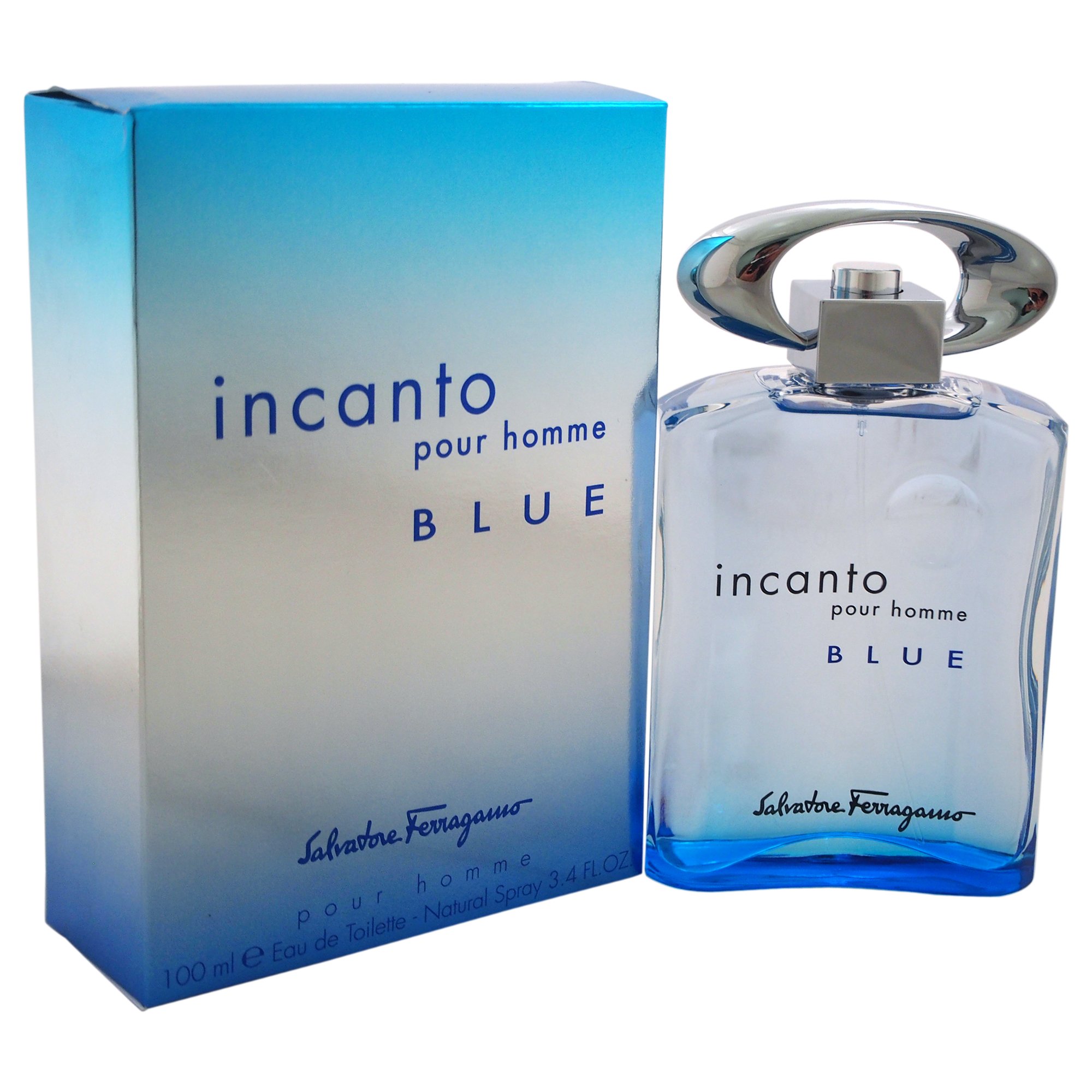 Salvatore FerragamoIncanto Blue - perfume for men, 100 ml - EDT Spray