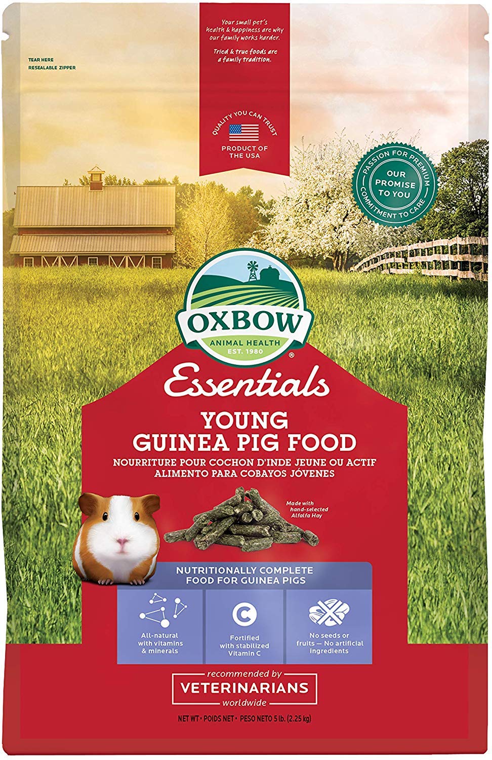 Oxbow Ess Young Guinea Pig 5Lb