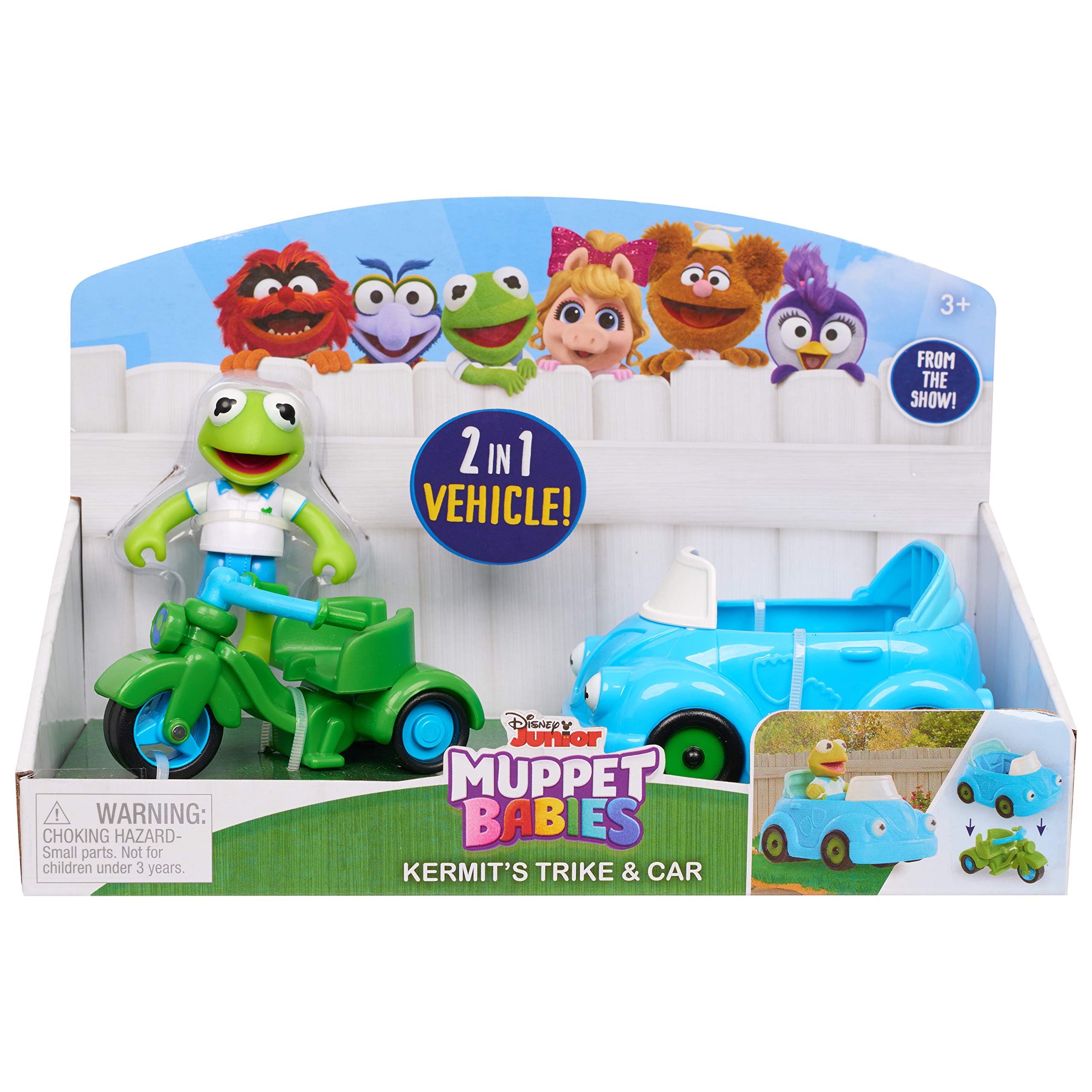 Muppet Babies Kermit's Trike and Car