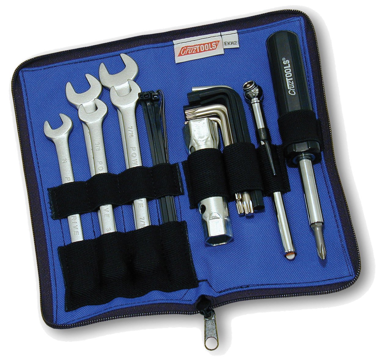 CruzTOOLS EKH2 EconoKIT H2 Tool Kit for Harley-Davidson Motorcycles, black