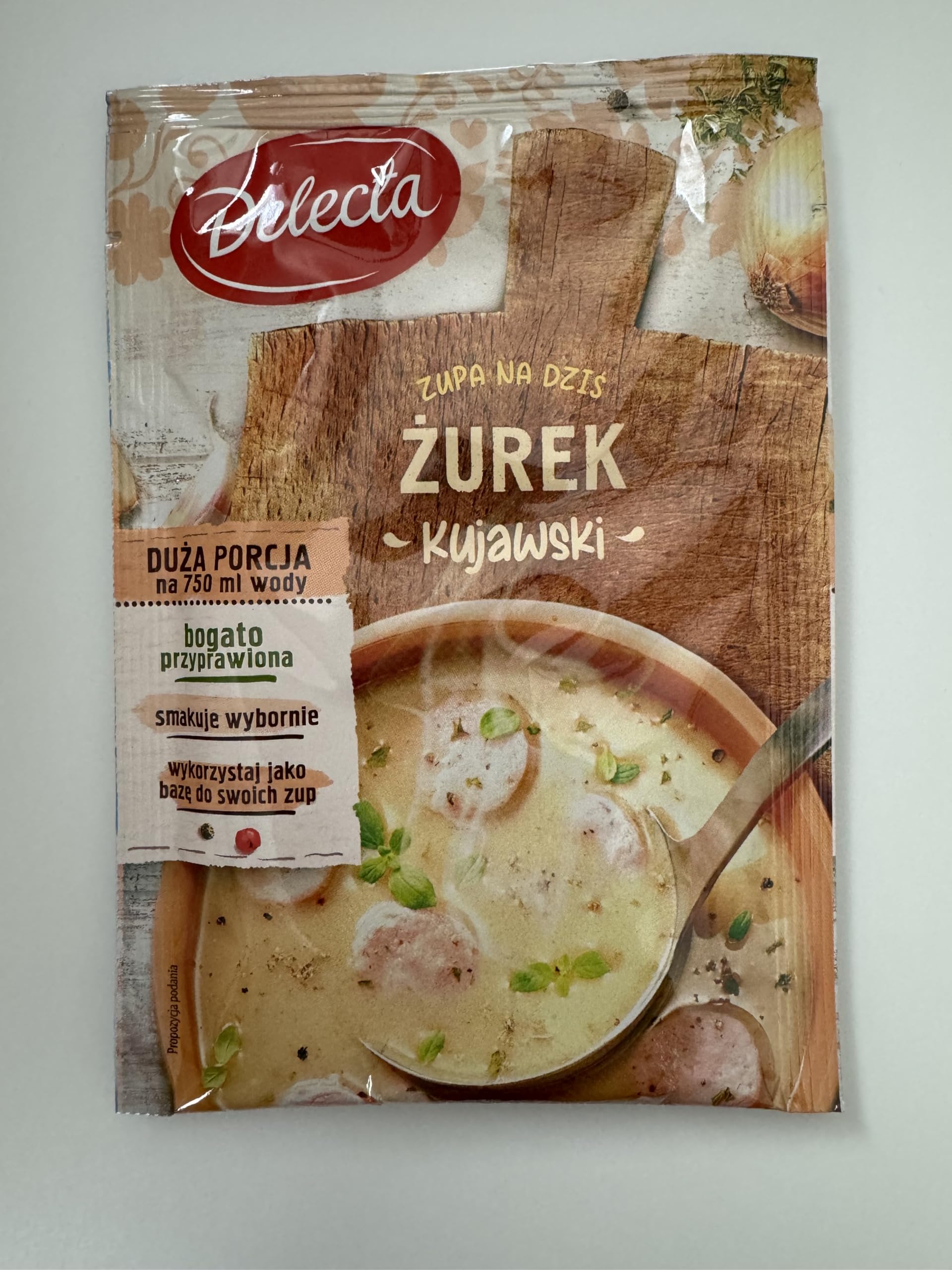 DelectaZurek Kujawski Homestyle White Borscht Sour Soup Mix (5-Pack)