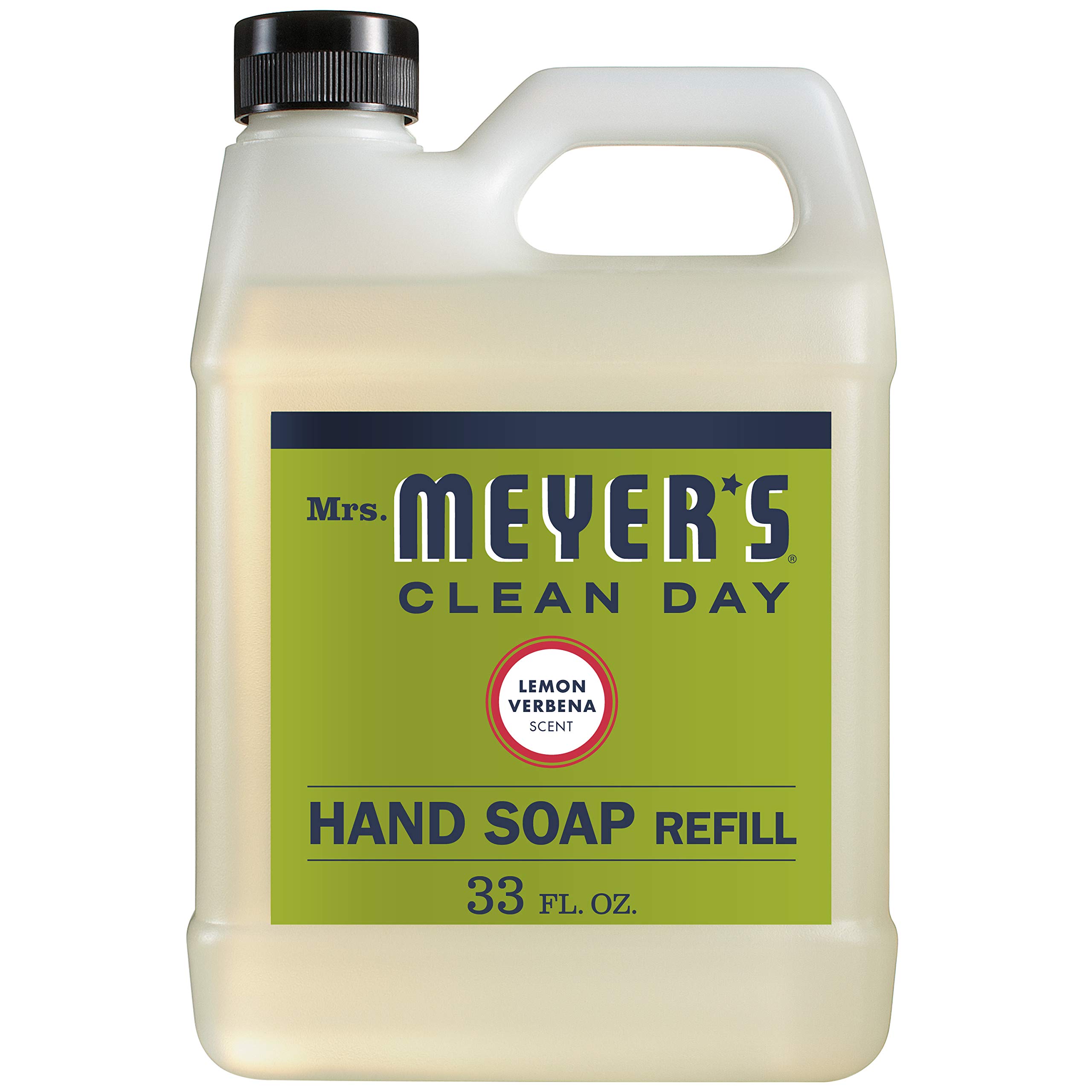 Mrs. MEYER'SLiquid Hand Soap Refill, Lemon Verbena, 33 Fluid Ounce