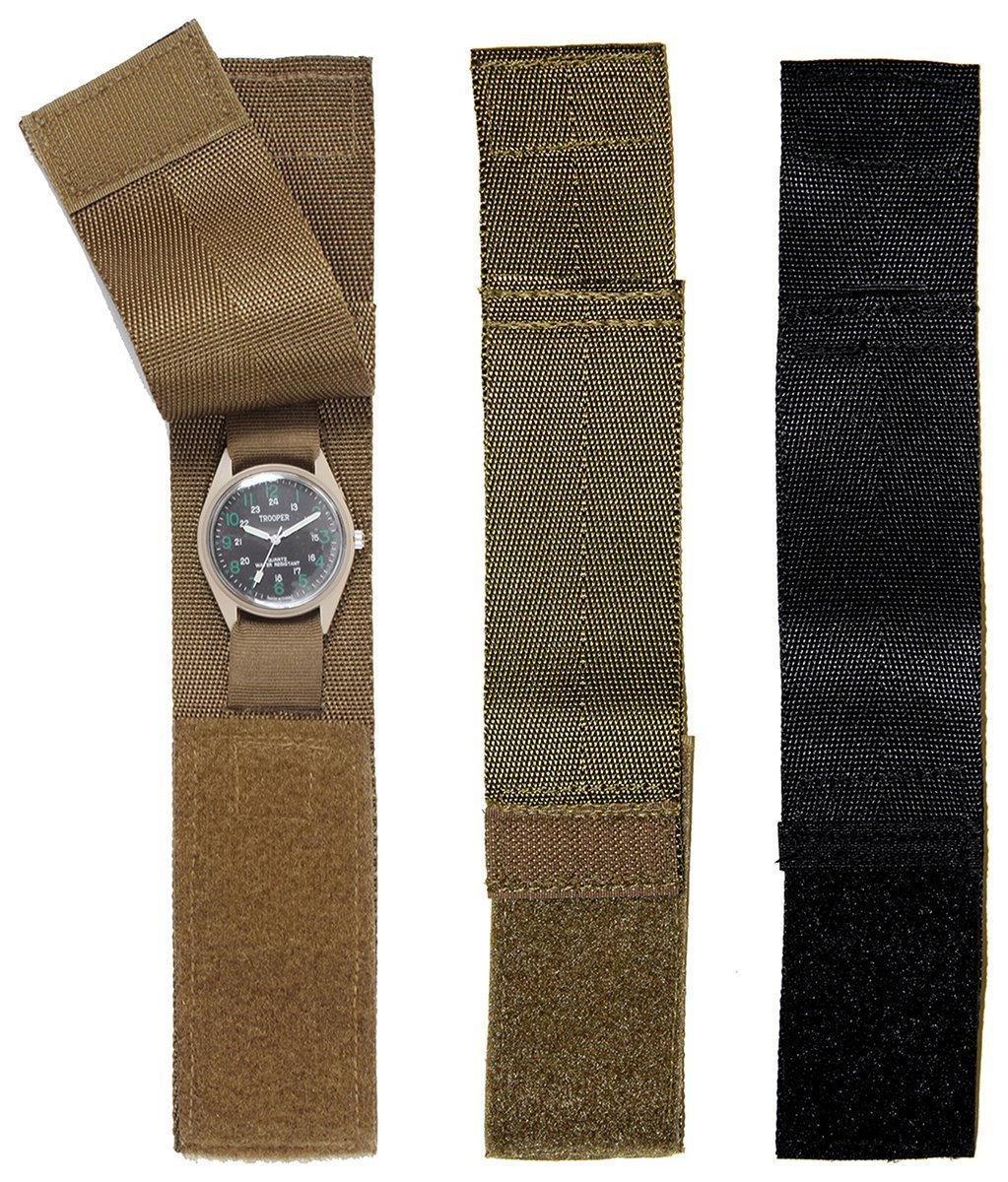 Rothco Commando Nylon Watch Band, Olive Drab