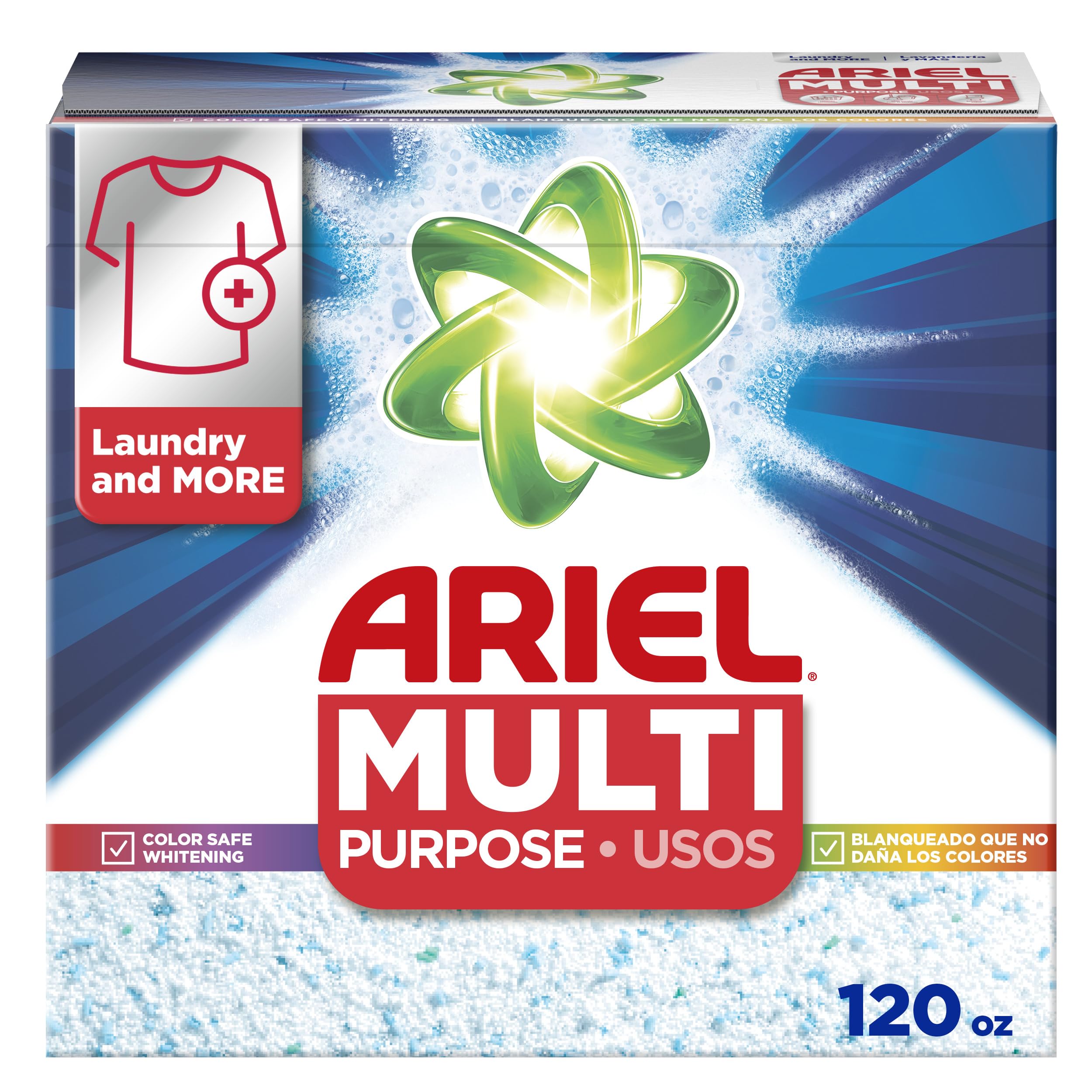 Ariel Laundry Detergent Powder, Original Scent, 95 Loads, 120 oz