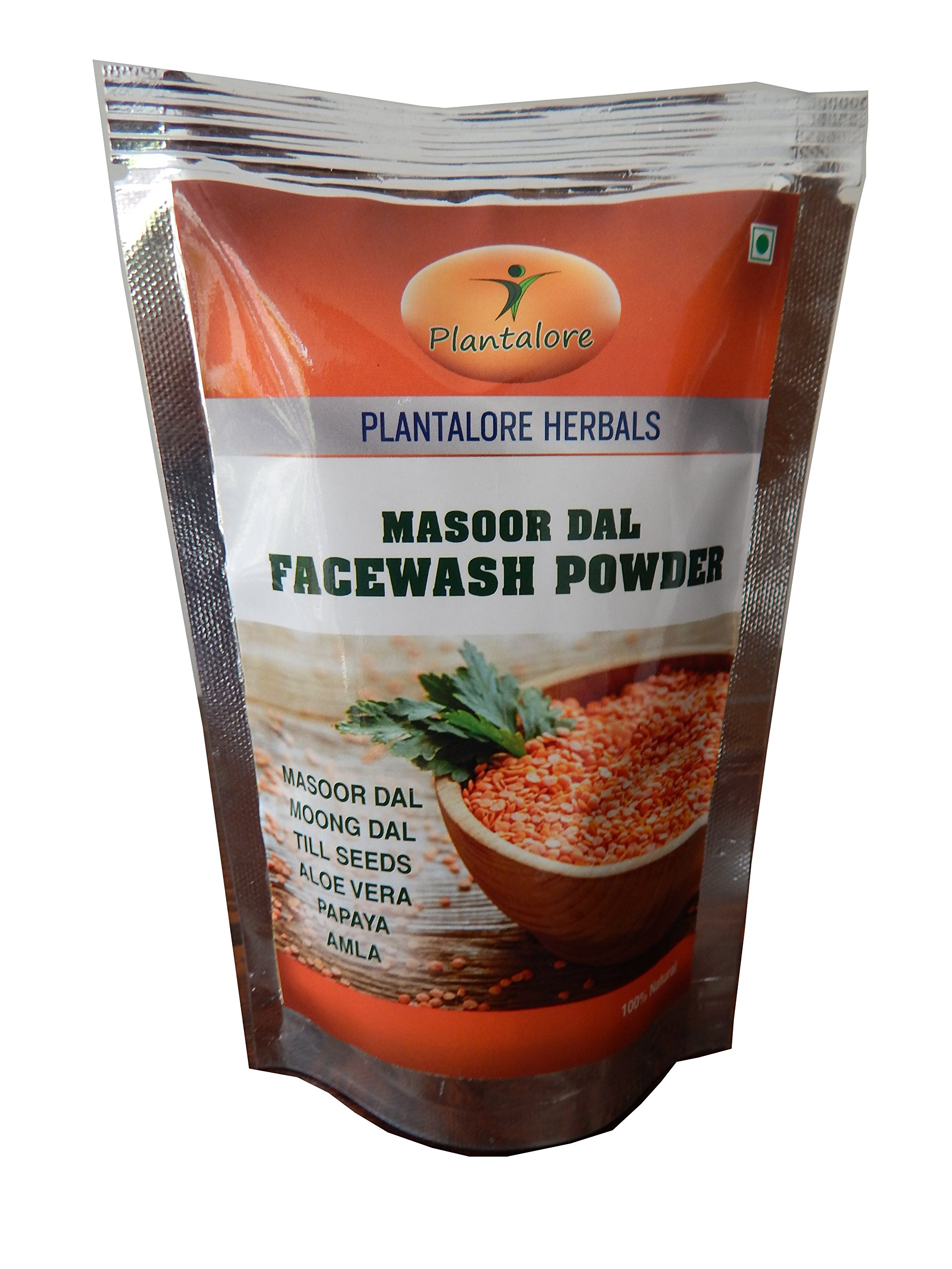 Plantalore Herbals Masoor Dal Moisturizing Facewash Powder, 100 gm