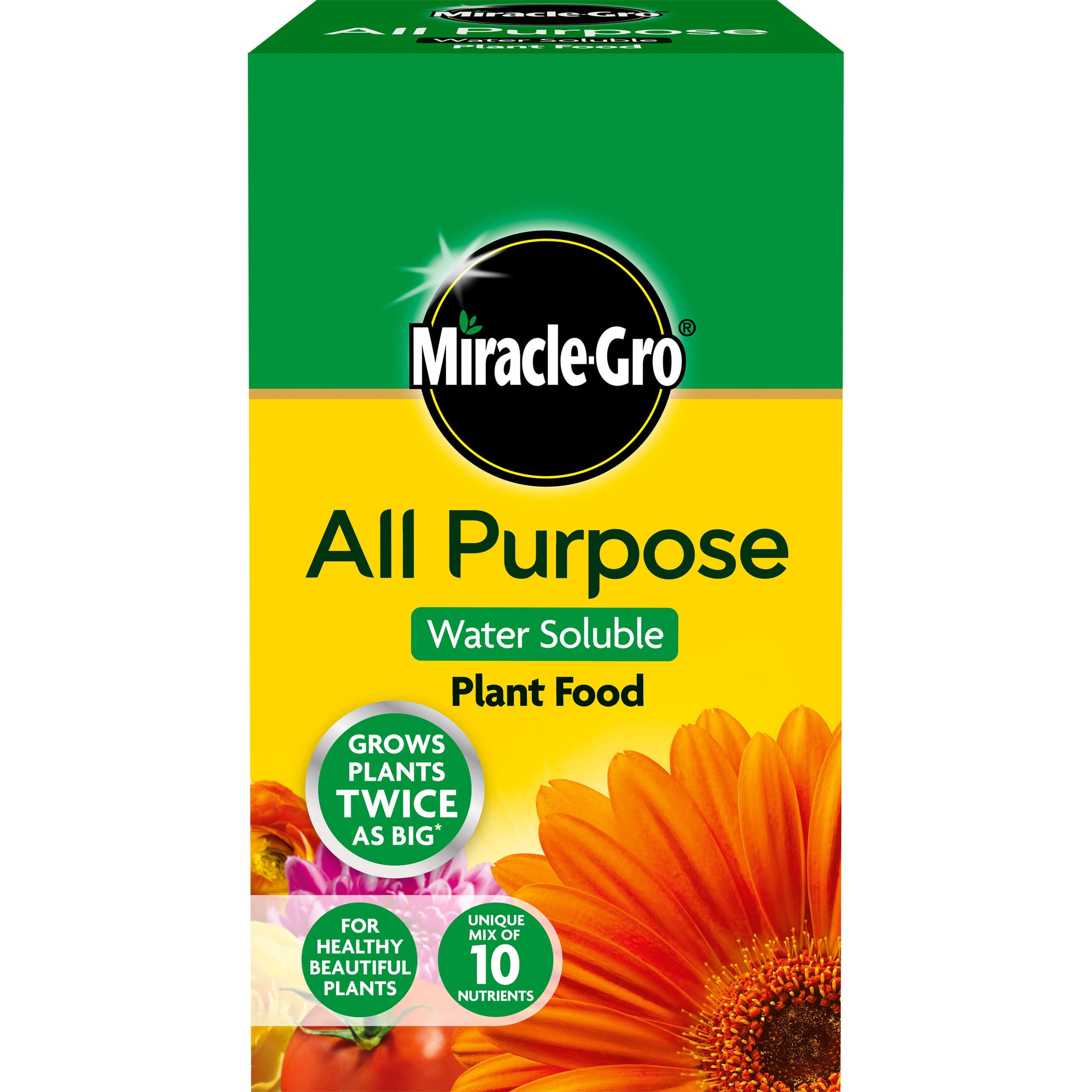 Miracle-GroAll Purpose water Soluble Plant Food, 1 kg