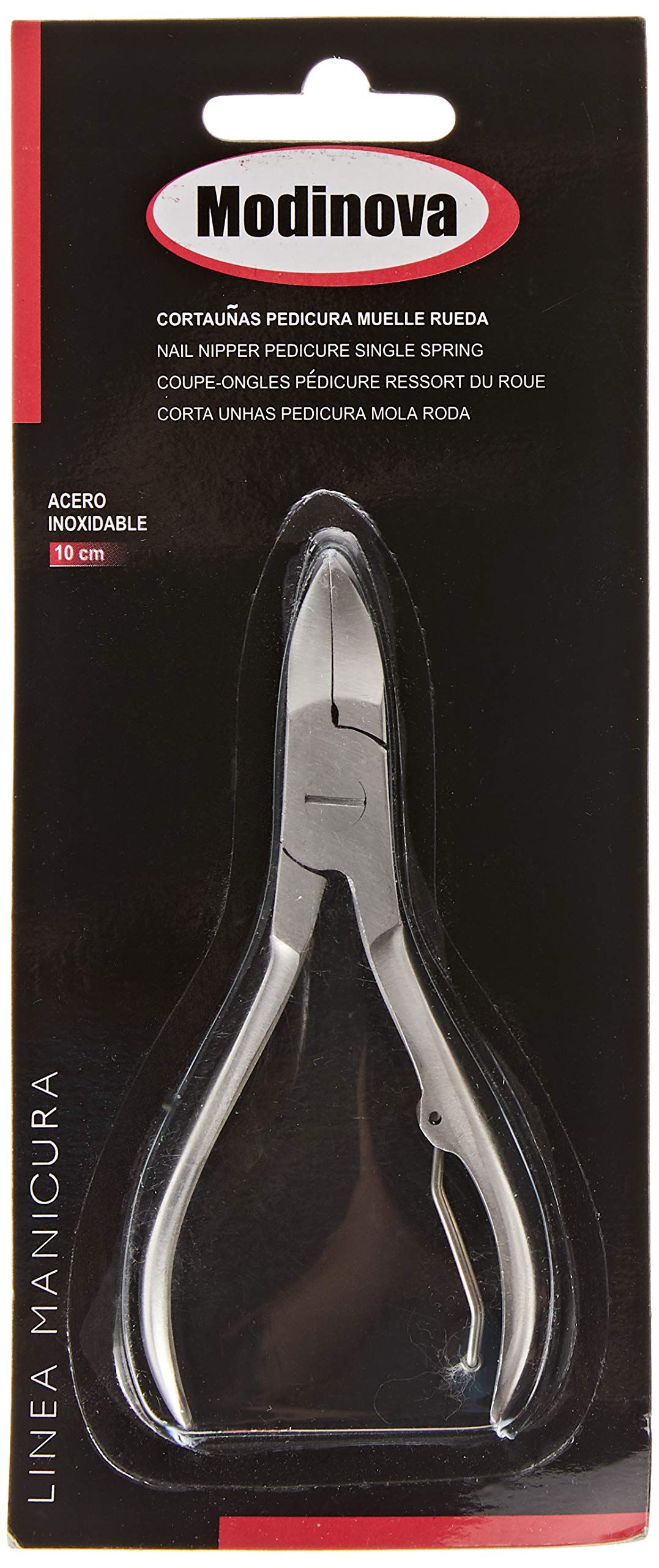 Modian Nail Clippers Pedicure 10 cm MODINOVA 9500322, Standard, Single