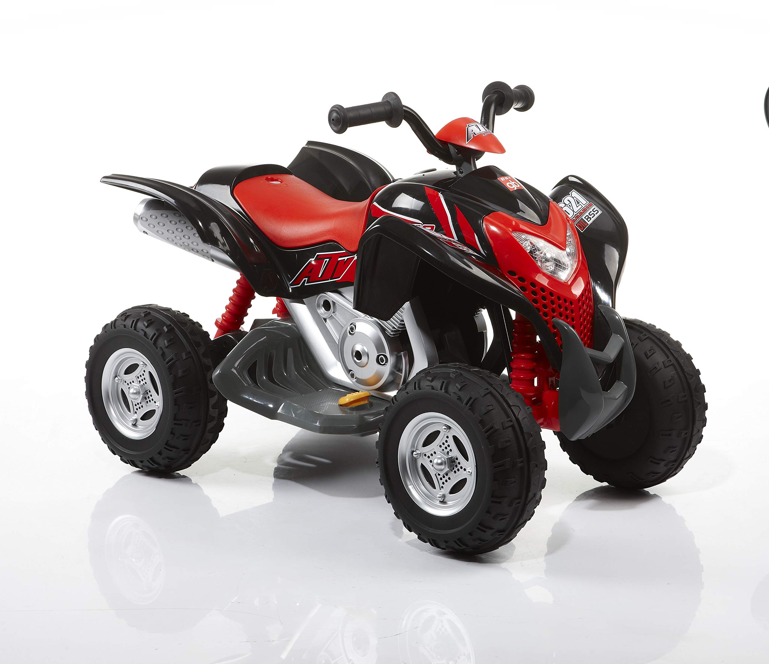 Rollplay Powersport Quad ATV Rouge 6V Ride On, Battery Operated, Suitable for Kids up to 35kg