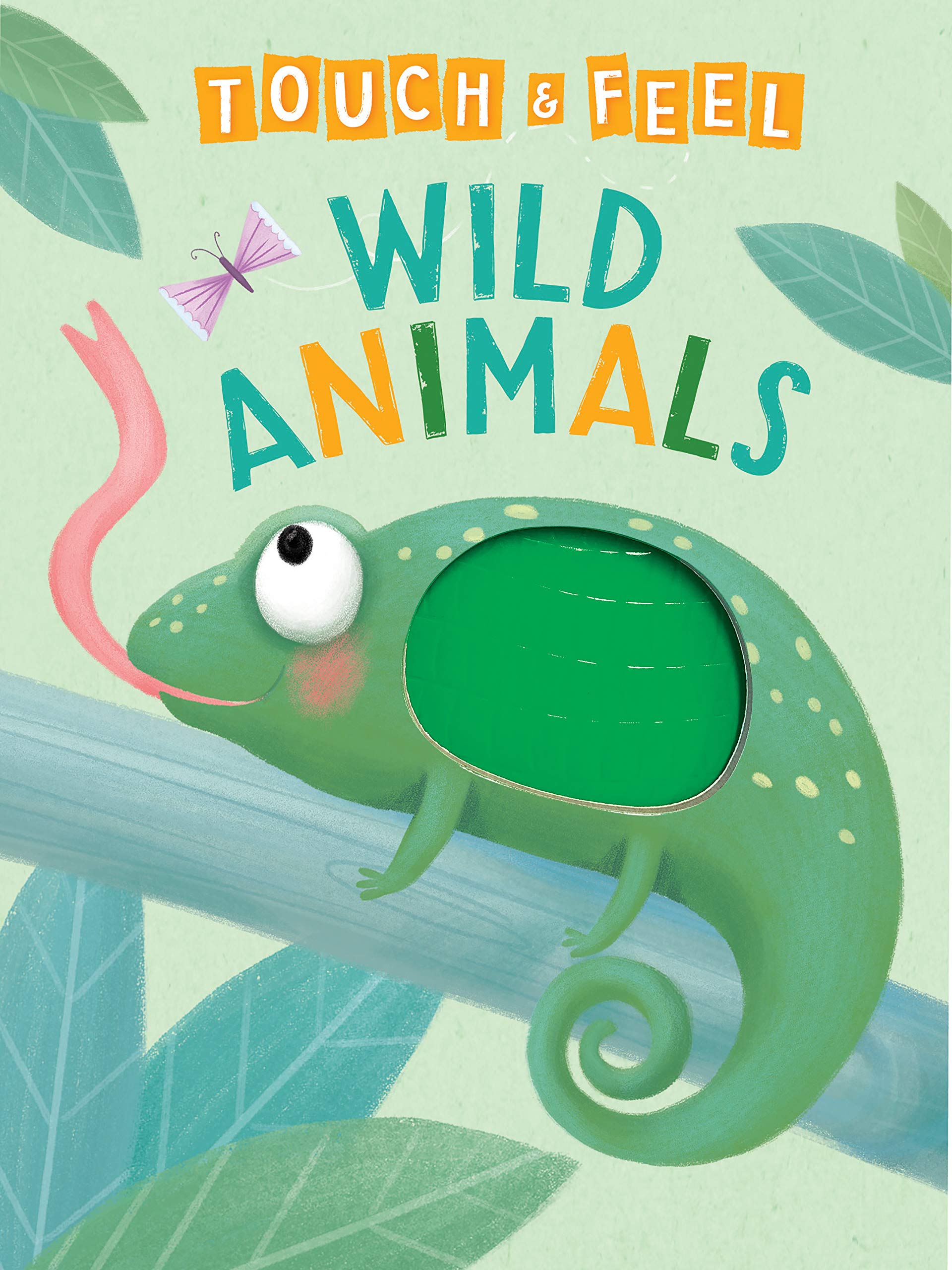 Wild Animals: A Touch and Feel Book - Children's Board Book - Educational Board book – June 1, 2020