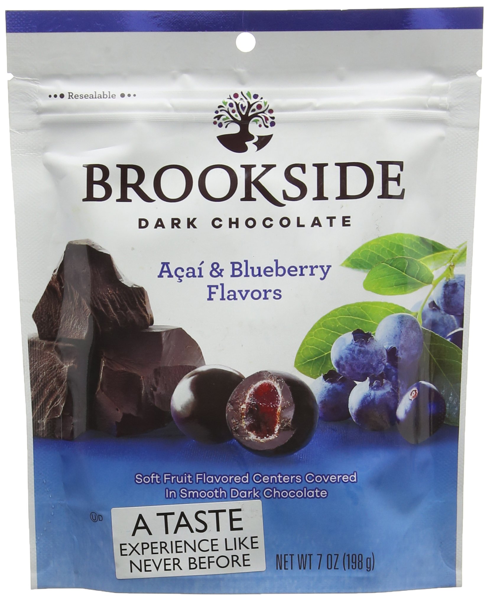 Brookside Dark Chocolate Acai & Blueberry Flavors, 198 gm