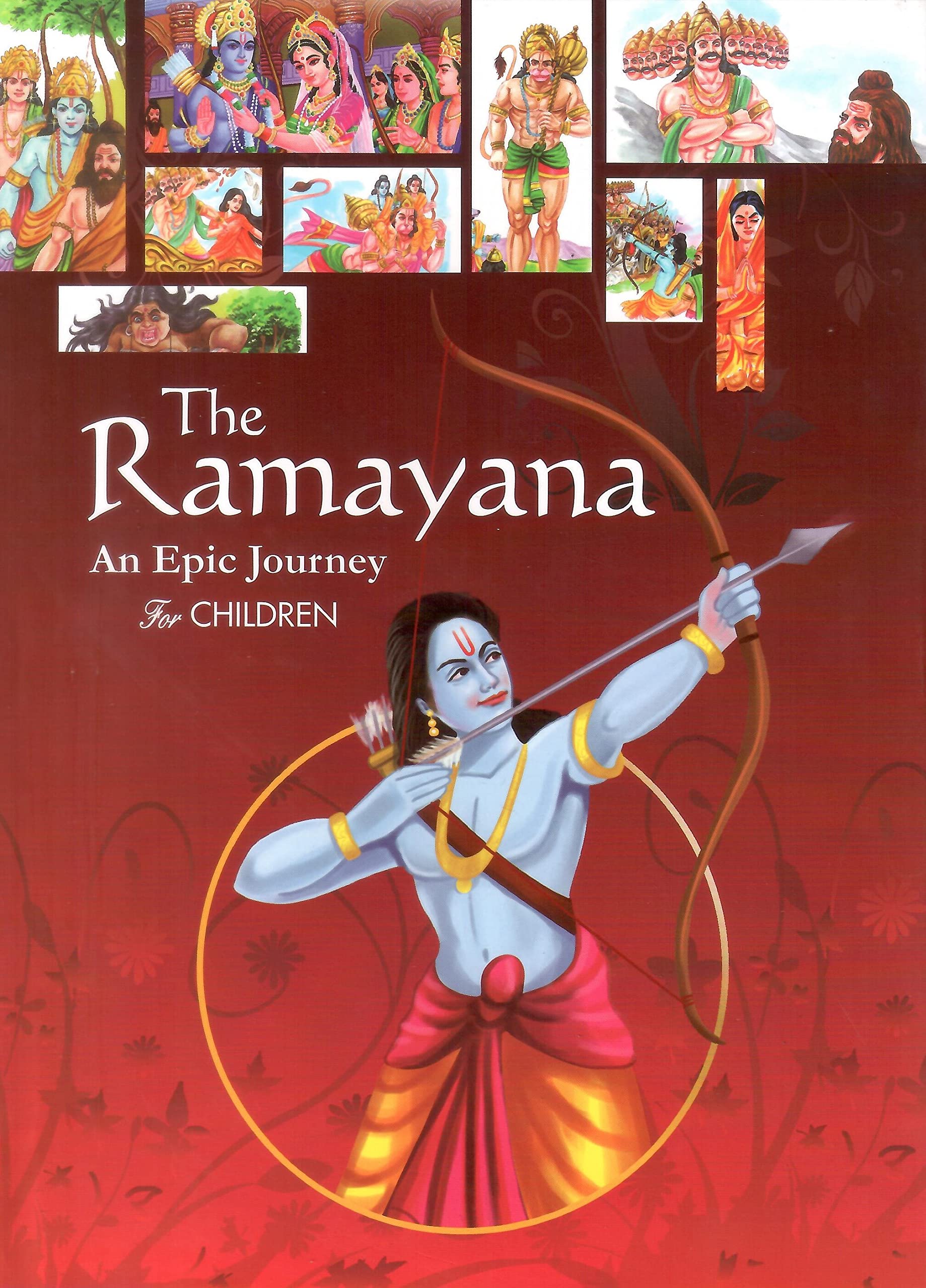 The Ramayana An Epic Journey For Children (MultiColor Book) [Hardcover Comic] Amita Mishra