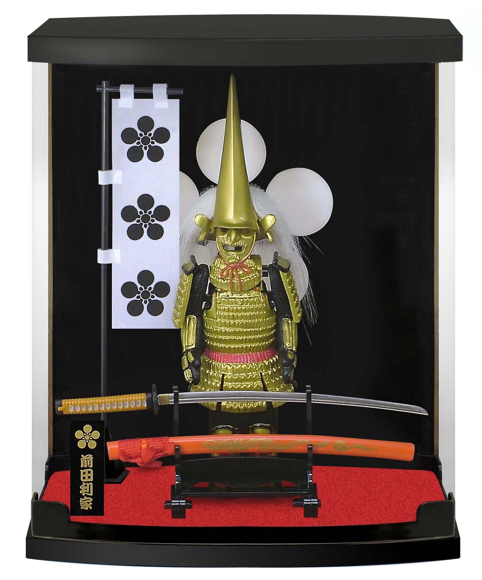 Samurai Armor Figure A-9 Samurai A Type Toshiie Maeda (with Sword-case)