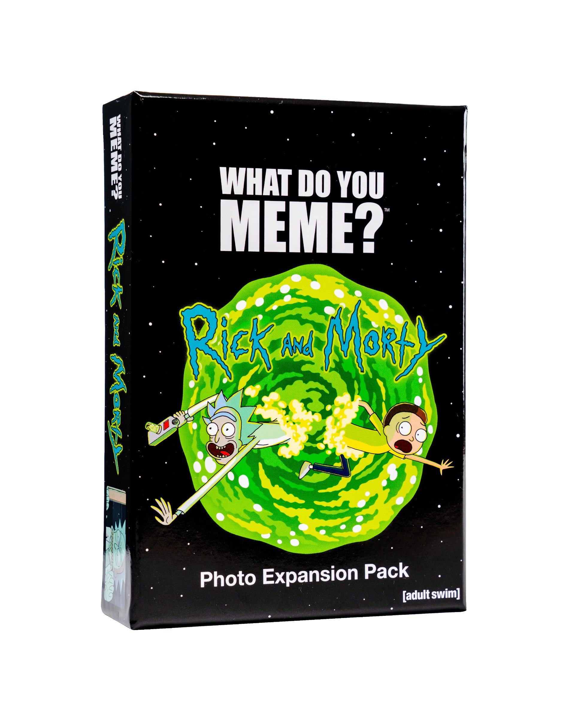 WHAT DO YOU MEME? Rick & Morty Photo Expansion Pack Designed to be Added to Core Game