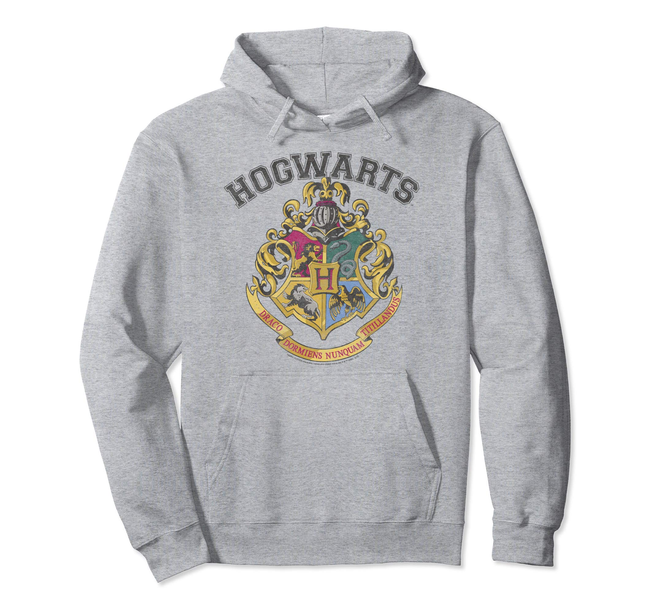 Harry PotterHogwarts Vintage School Crest Collegiate Pullover Hoodie