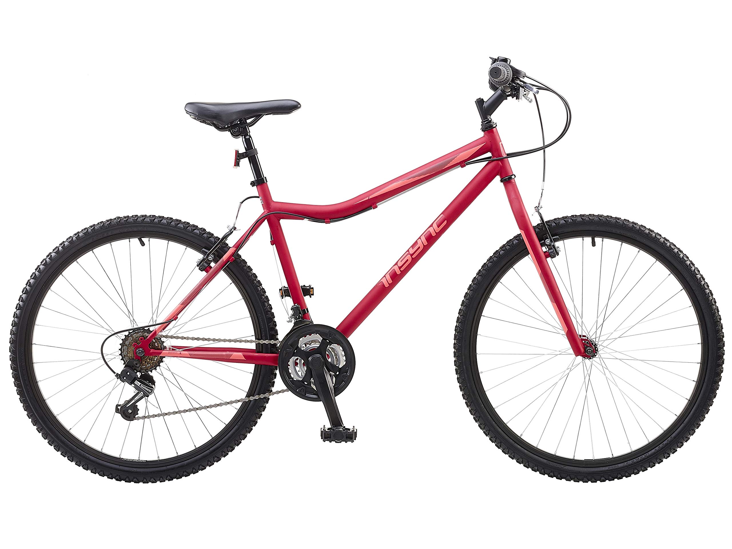 Insync Women's Breeze SLR Mountain Bike, 20-Inch Size, Red