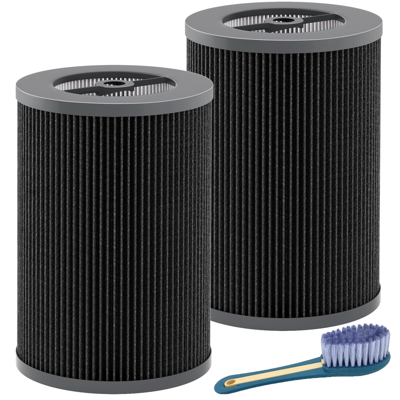 2 Pack Air Pro PECO-HEPA Tri-Power Filters Replacement Compatible with Molekule Air Pro | Air Puri-fier, High-Efficiency True HEPA Replacement Filter