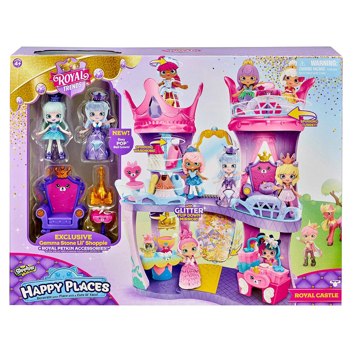 Happy Places Shopkins Royal Trends Castle Playset