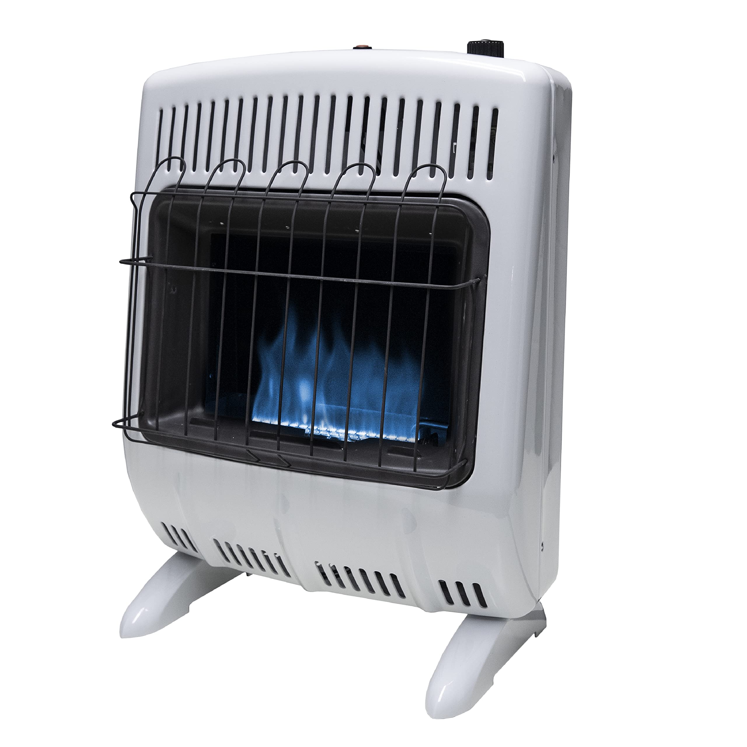 Mr. Heater MHVFBF20LPT 20,000 BTU Blue Flame Vent Free Propane Heater For Cold Rooms, Additions, Sun Rooms Cabins & Garage - White