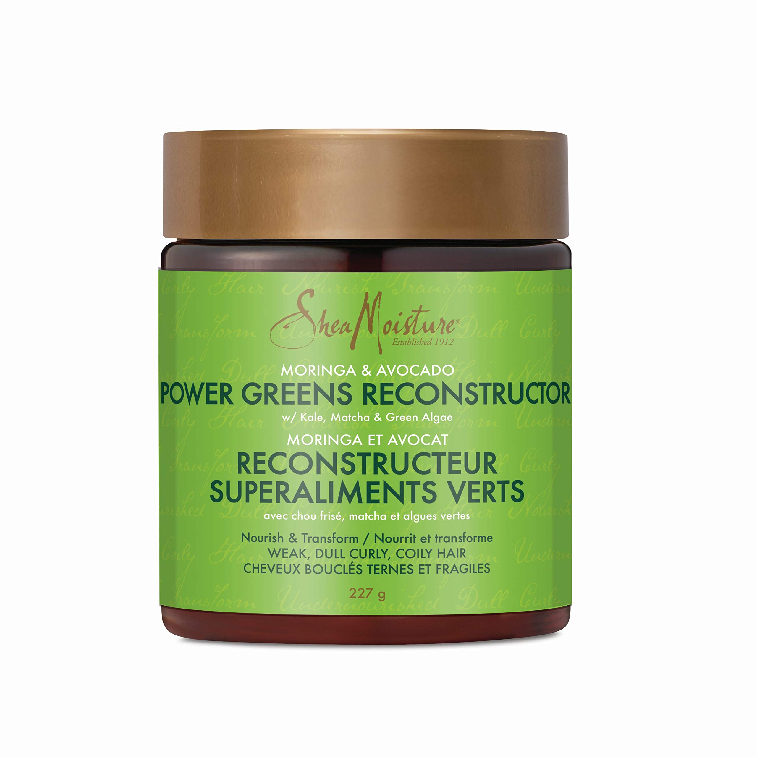 SHEA MOISTURESheaMoisture, Power Greens Reconstructor, Moringa & Avocado, 8 fl oz (237 ml)