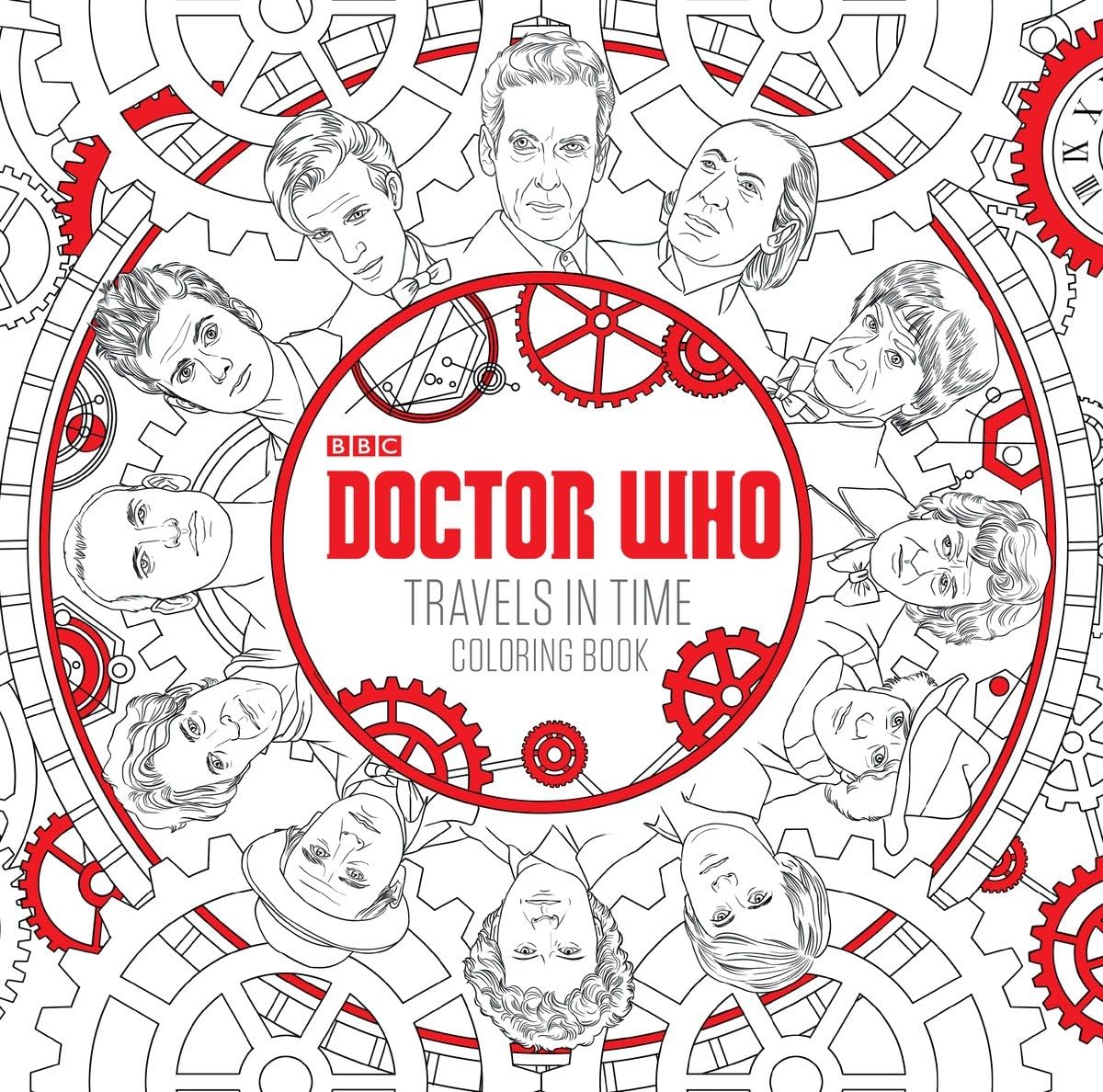 Doctor Who Travels in Time Coloring Book Paperback – Coloring Book, 3 Aug. 2016