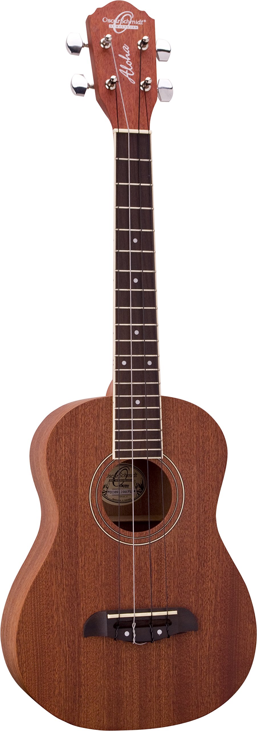 Oscar Schmidt OU2T-A-U 4-String Mahogany Tenor Ukulele