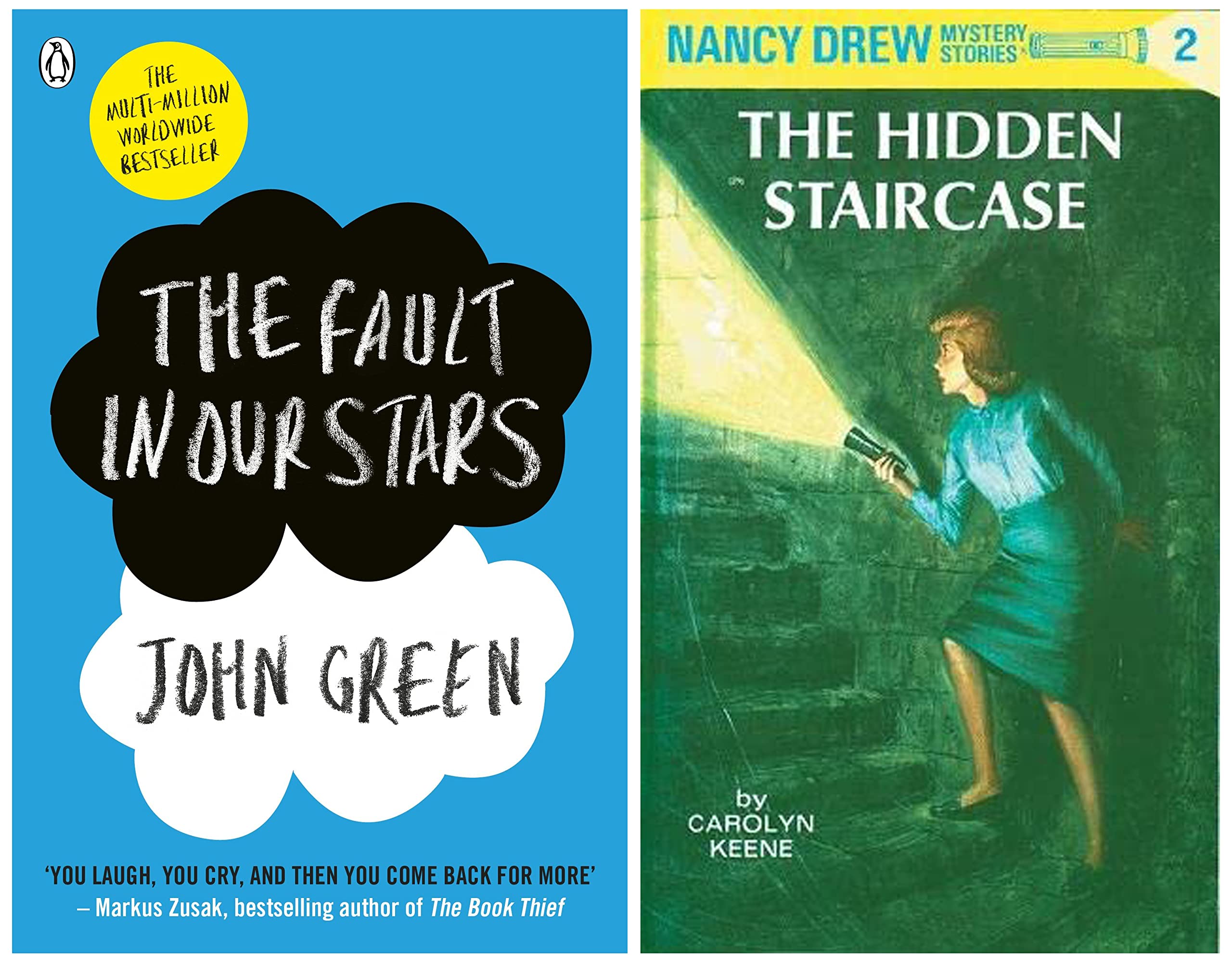 The Fault in our Stars+Nancy Drew 02: The Hidden Staircase