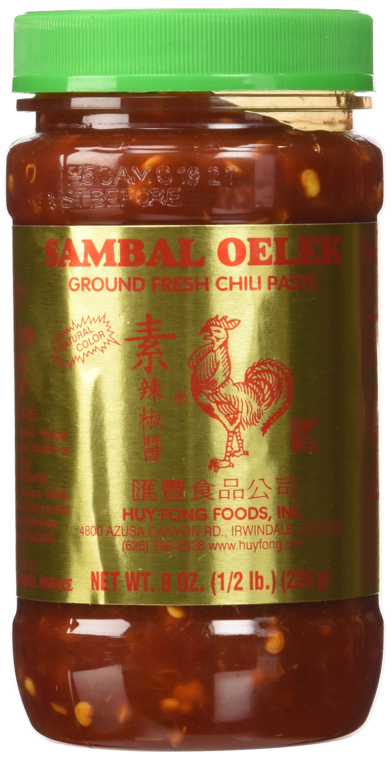 Huy FongSambal Oelek Chili Paste (8oz)