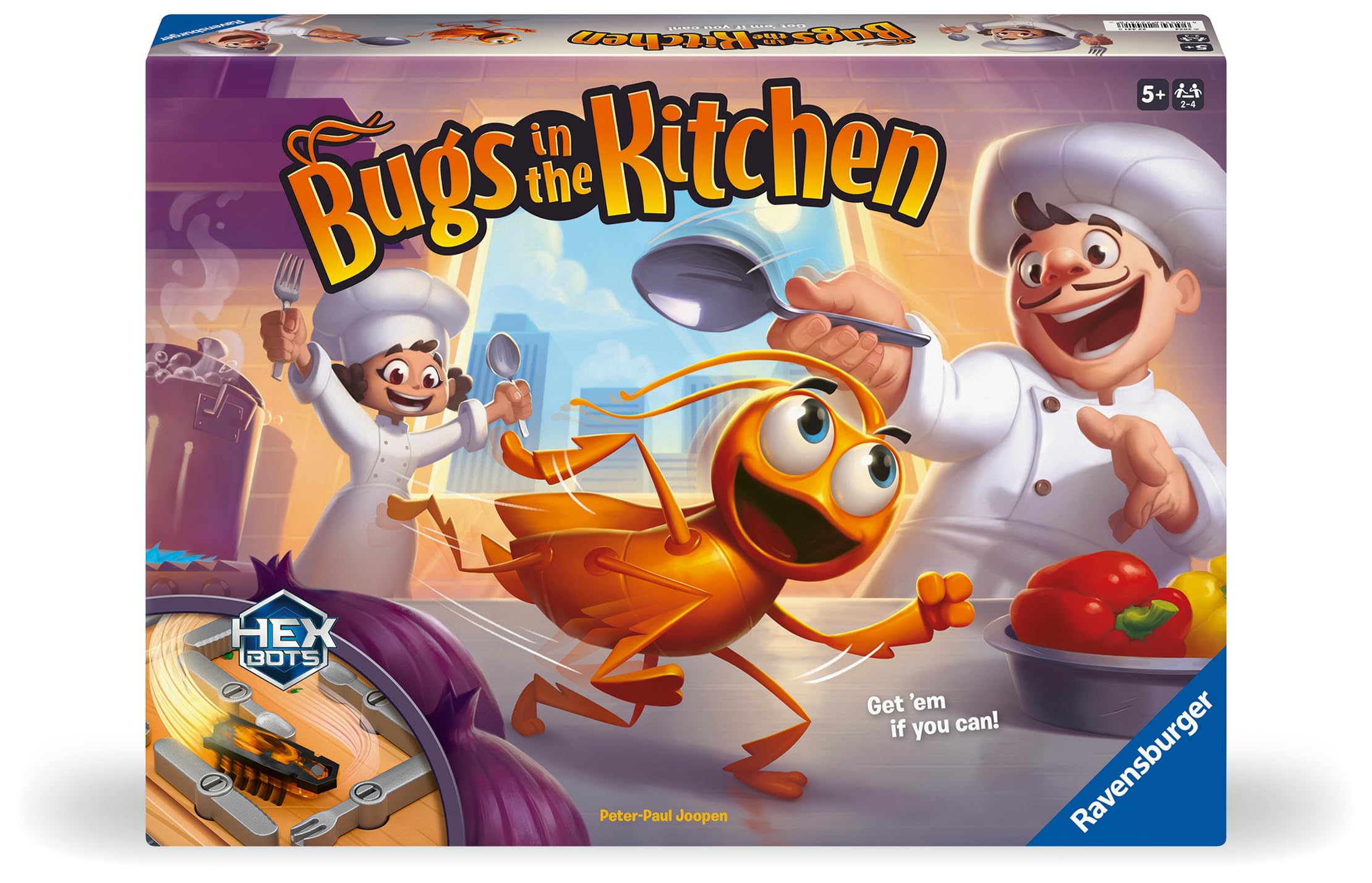 Ravensburger Bugs in The Kitchen Board Game for Kids Age 5 Years and Up - 2 to 4 Players - 2024 Edition - Christmas Gifts