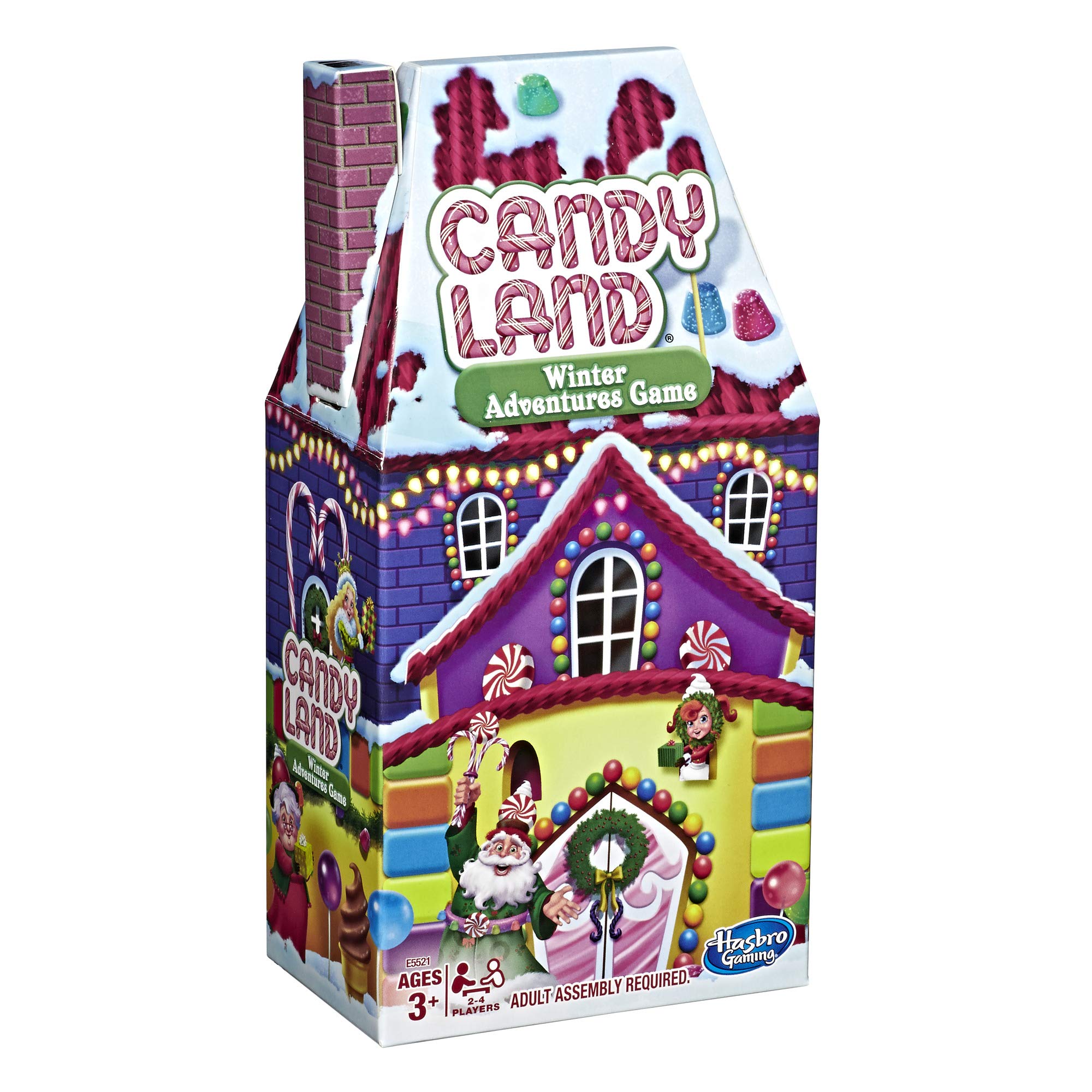 Hasbro GamingCandy Land Game: Winter Adventures Edition Board Game for Kids Ages 3+