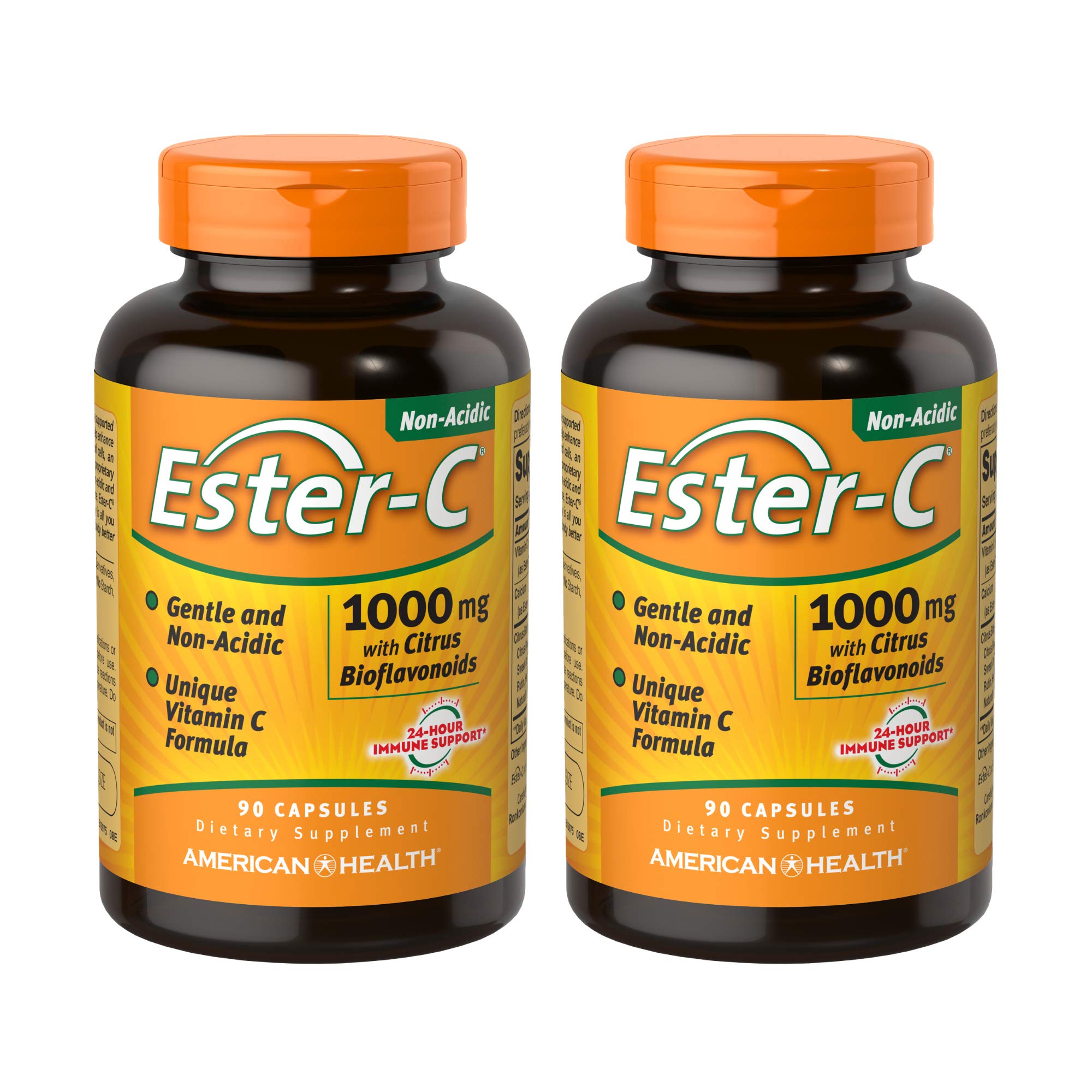 American Health Ester C Capsule, 1000 Mg - 90 Count (Pack of 2)