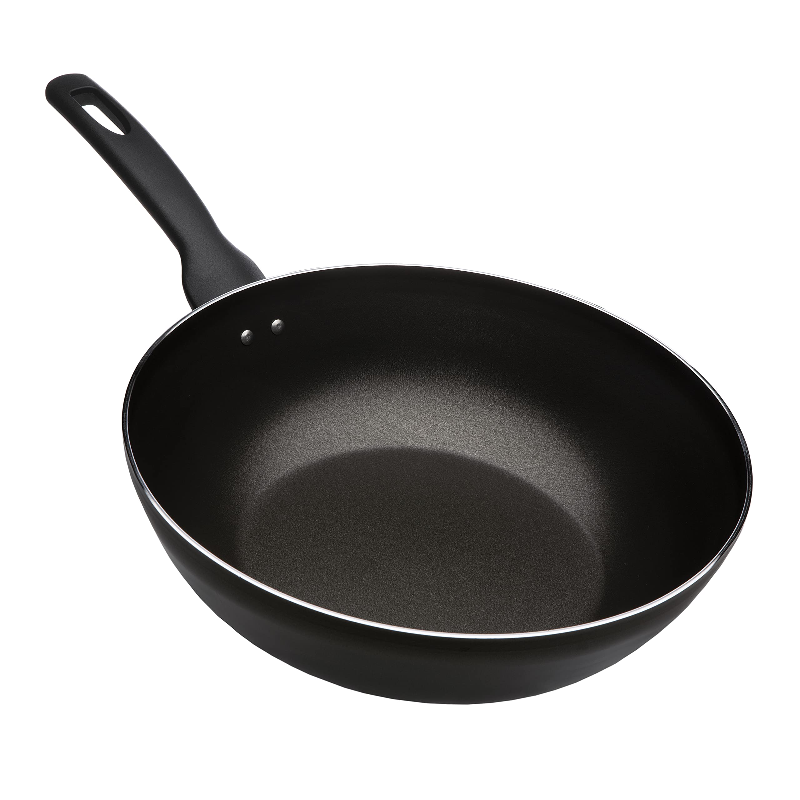 Bronze Collection 1128 28cn Non Stick Wok, Bronze, Black, 28cm