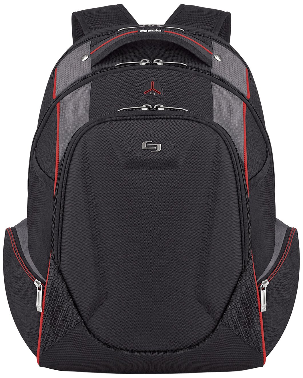 Solo Launch 17.3 Inch Laptop Backpack with Hardshell Front Pocket