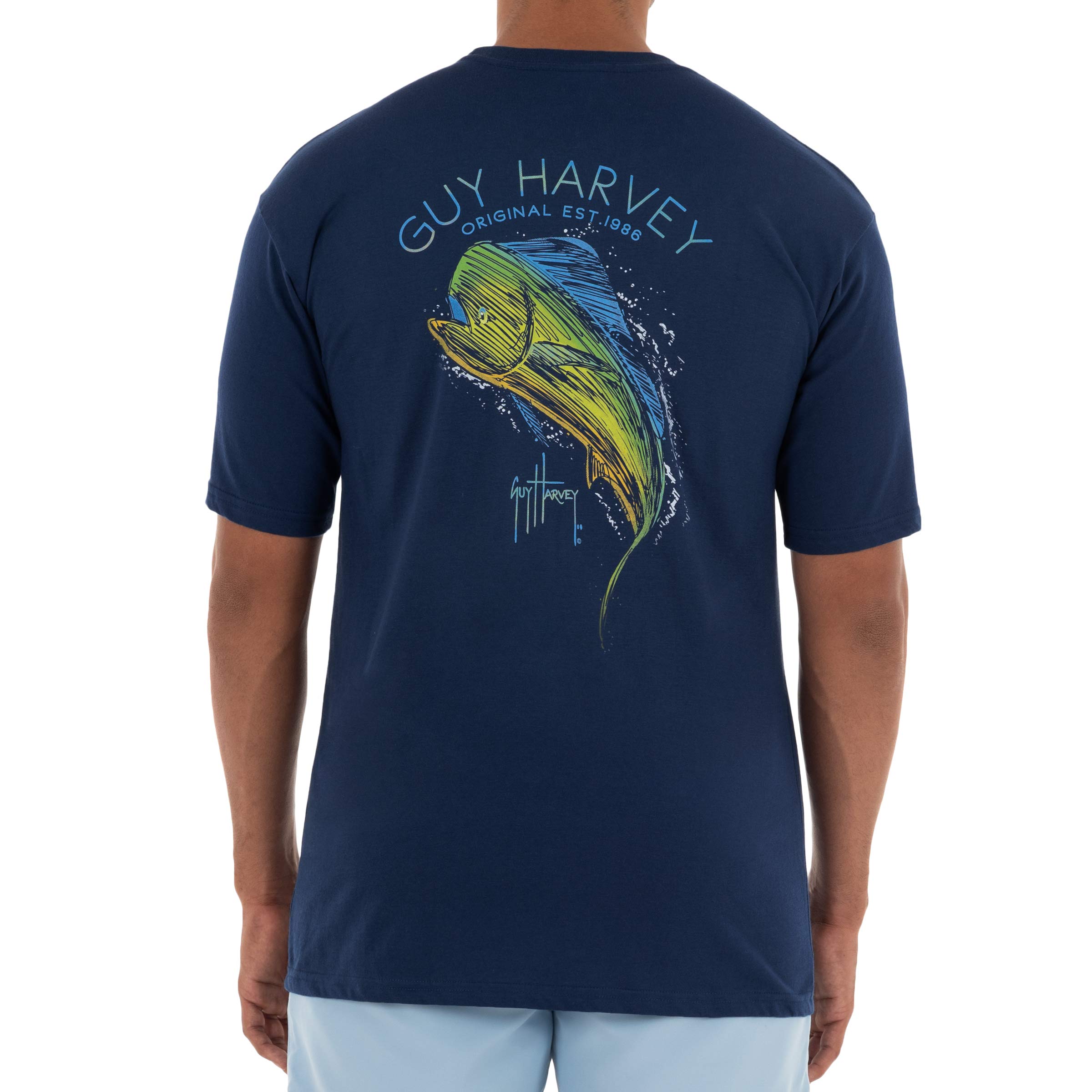 Guy Harvey Men’s Offshore Fish Collection Short Sleeve T-Shirt