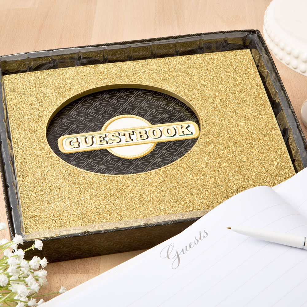 Fashioncraft 2473 Golden Elegance Collection Guest Book