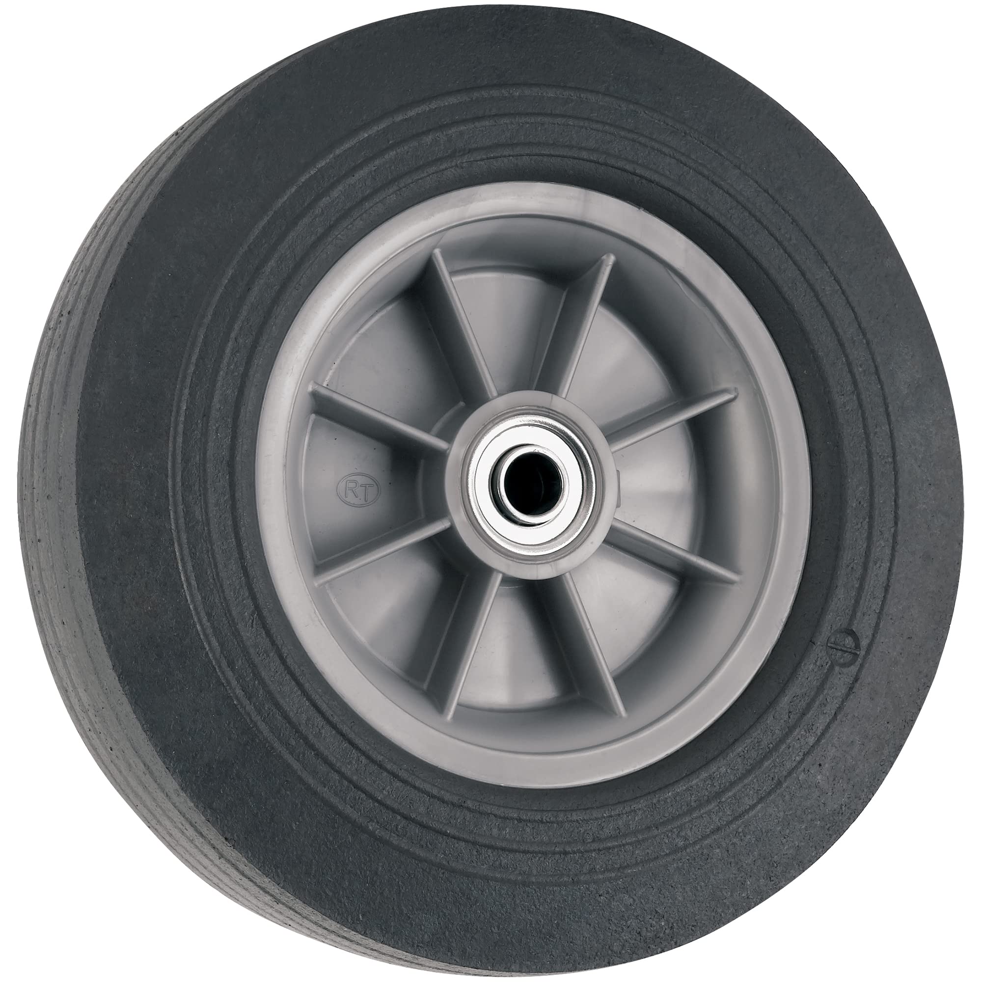 Flat Proof Replacement Wheel - 10-Inch - 300 lb. Load Capacity - for use on Wheelbarrows, Wagons, Carts, & Many Other Products