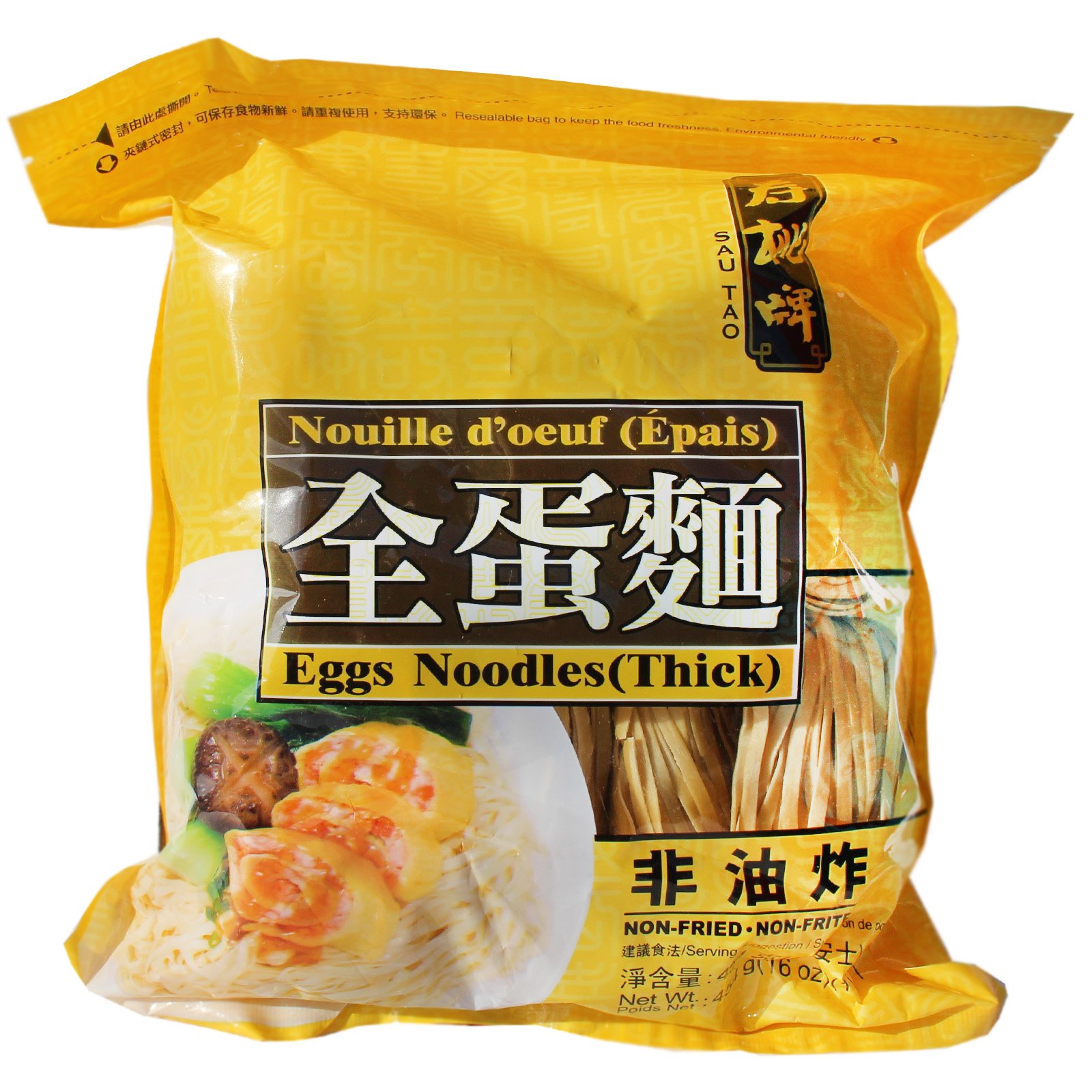 Sau Tao Chinese Eggs Noodles (Thick) 454g