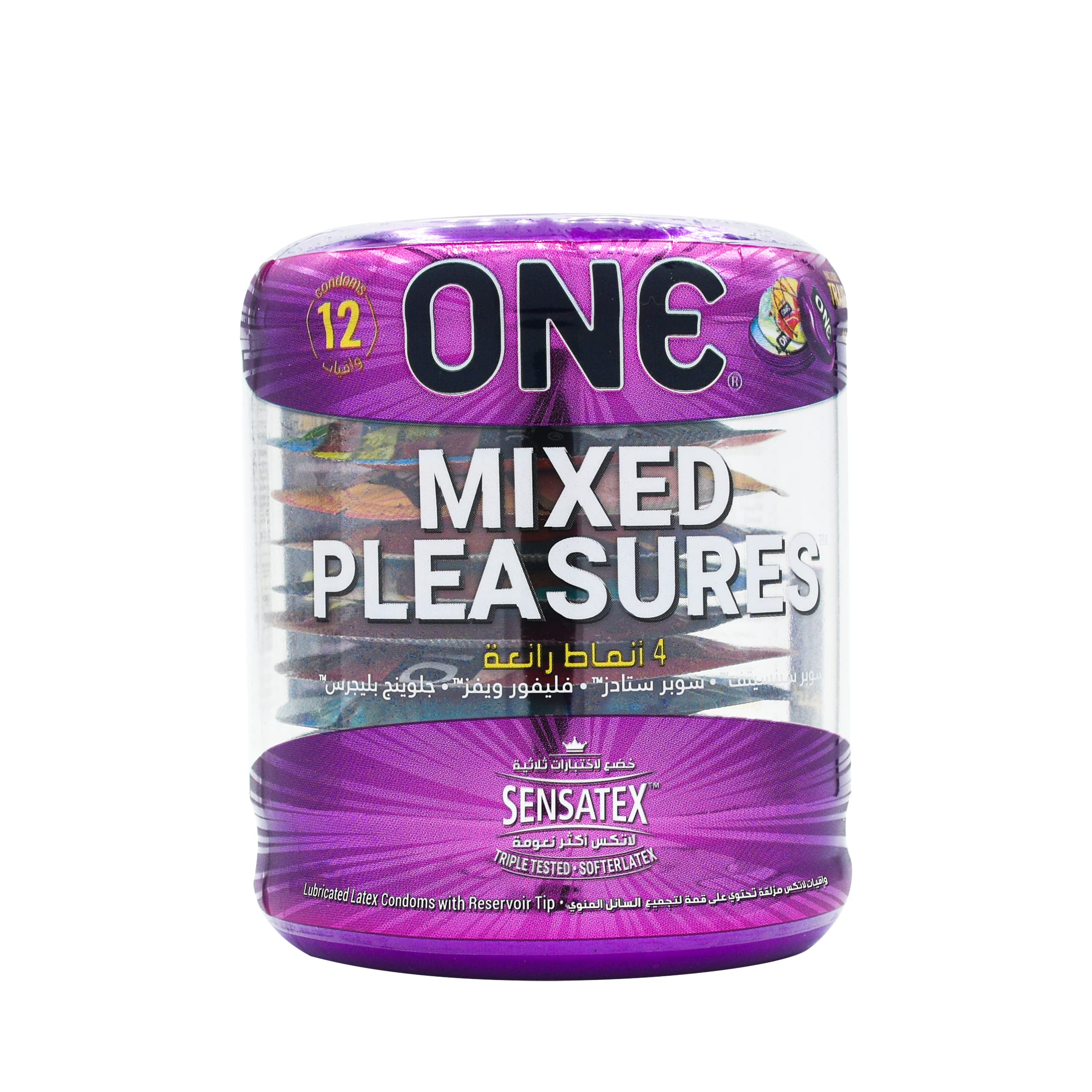 One Condoms Mixed Pleasures, 12 Pcs