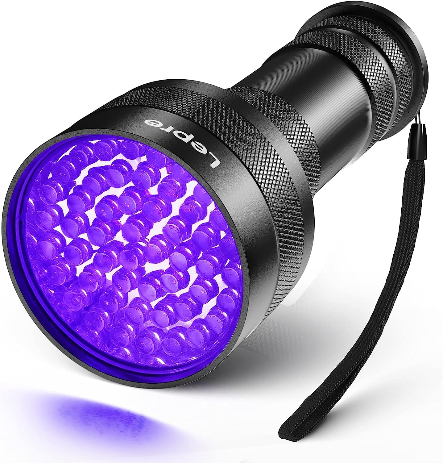 Lepro 51 LEDs UV Light Handheld Blacklight, UV Flashlight Black Light, 395nm Detector for Pet Urine, Stains, Bed Bug and Scorpions, Battery Not Included