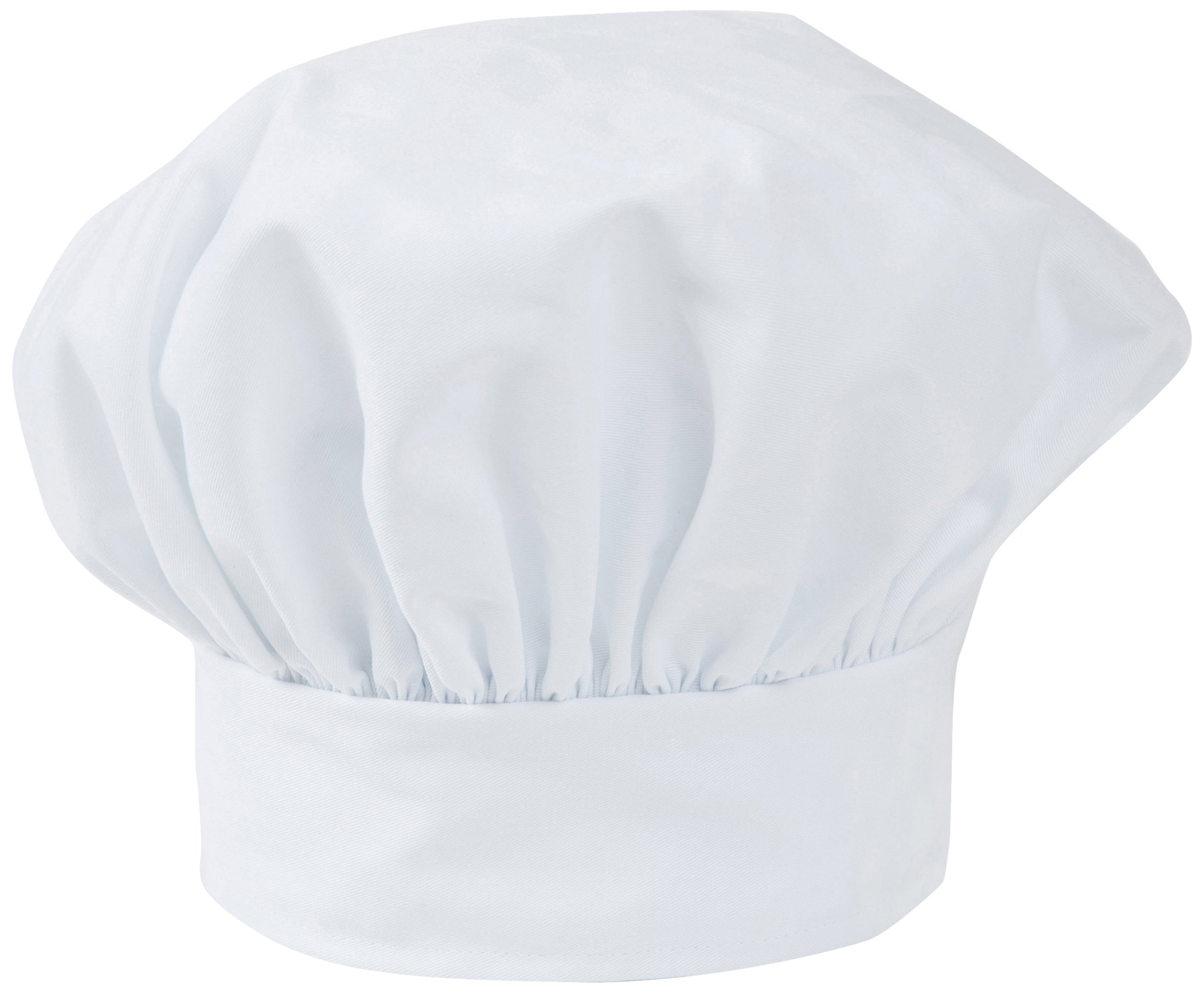 Mercer CulinaryM61160WH Non-Woven 9 inch Oval Chef Toque, White (Pack of 10)