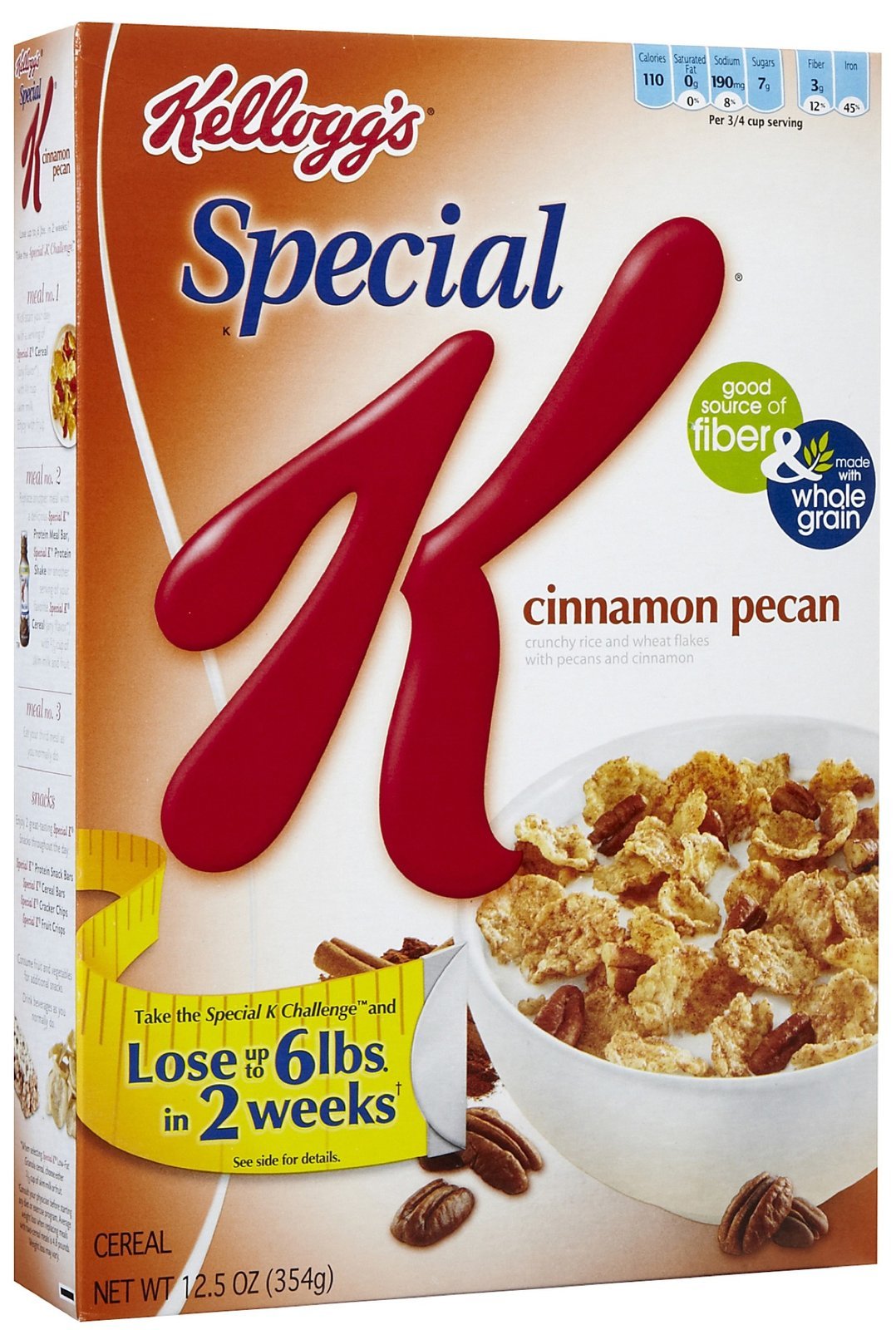 Kellogg's Special K Cinnamon Pecan Cereal, 12.5 oz