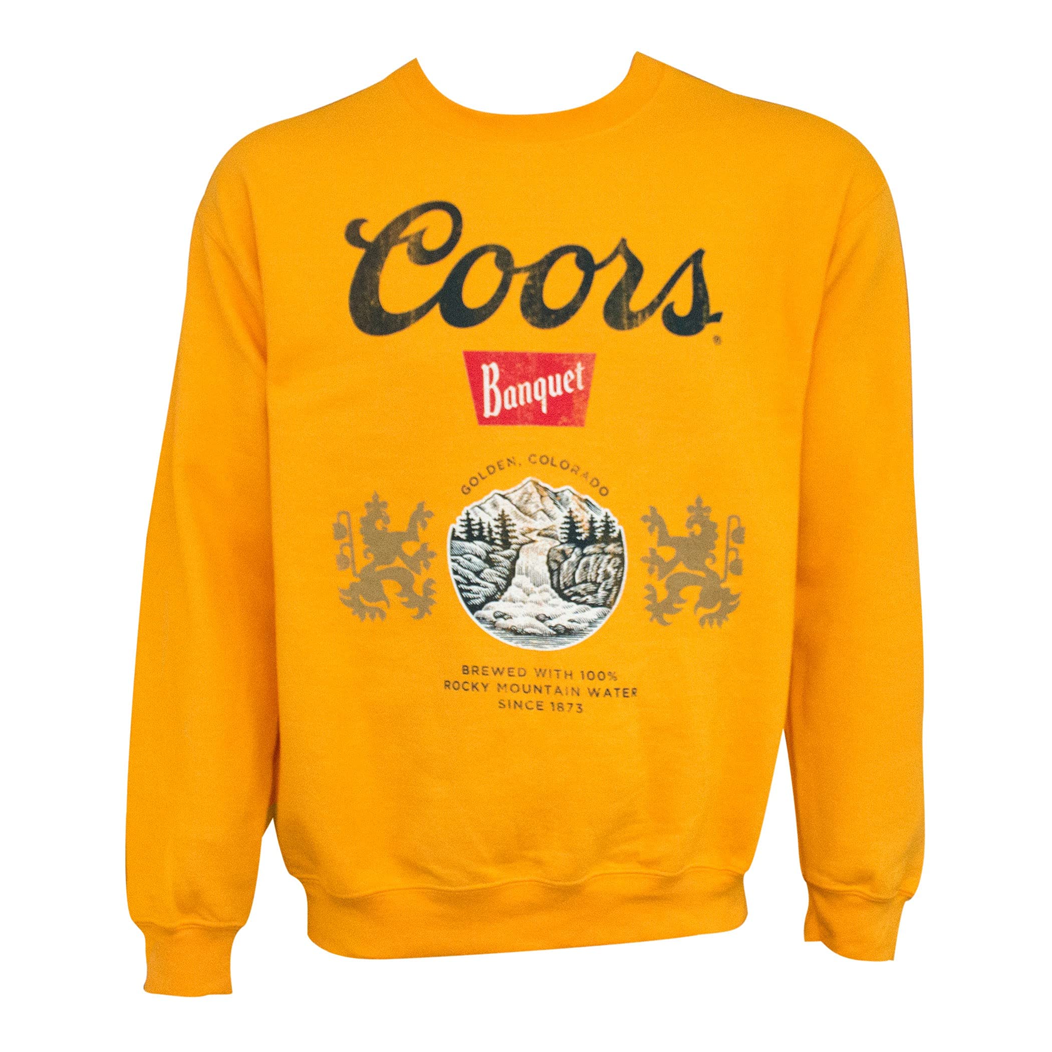 CoorsBanquet Golden Crewneck Sweatshirt X-Large