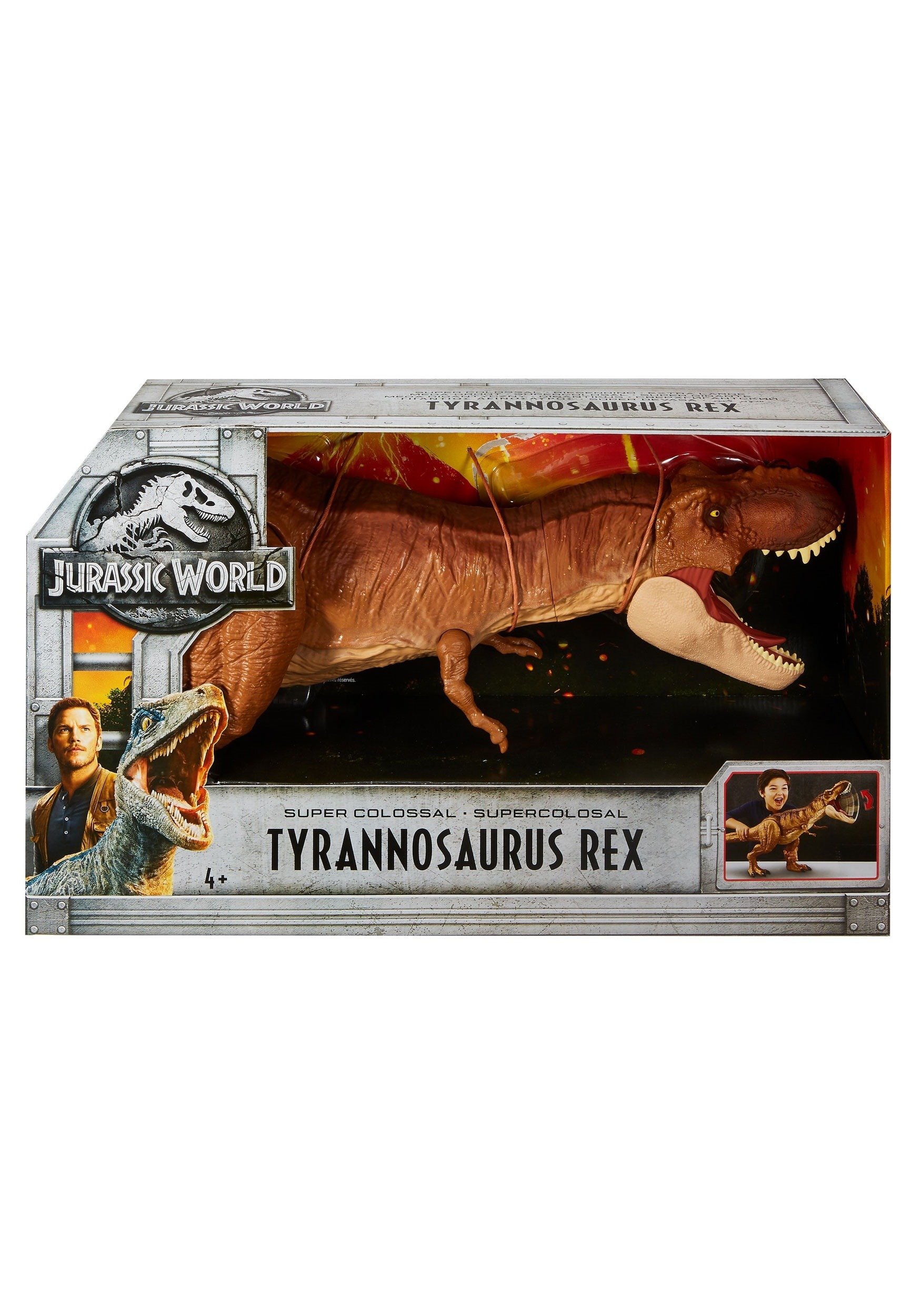 Mattel Jurassic World Super Colossal Tyrannosaurus Rex [Amazon Exclusive]