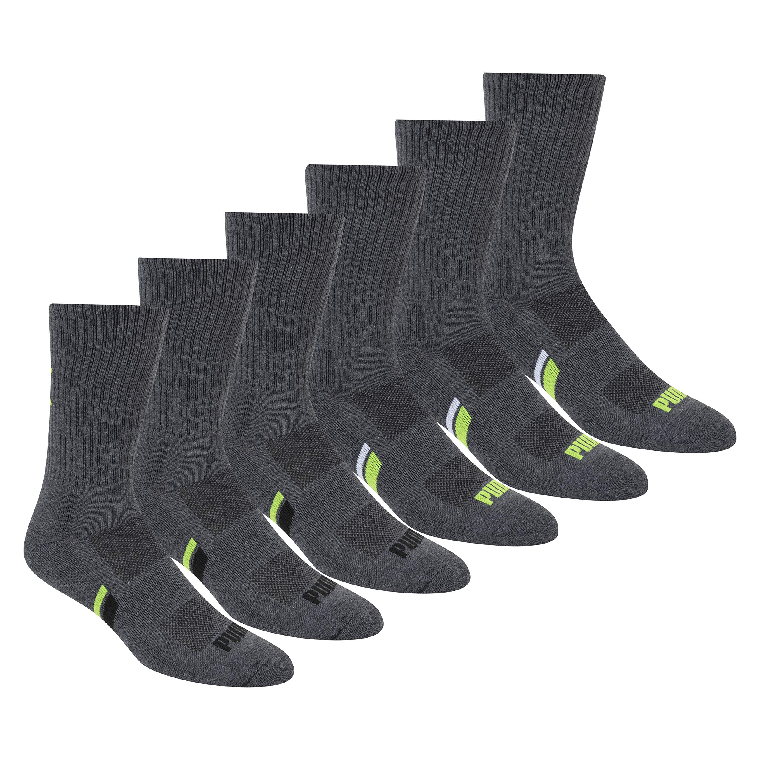 PUMAMen's 6 Pack Crew Socks