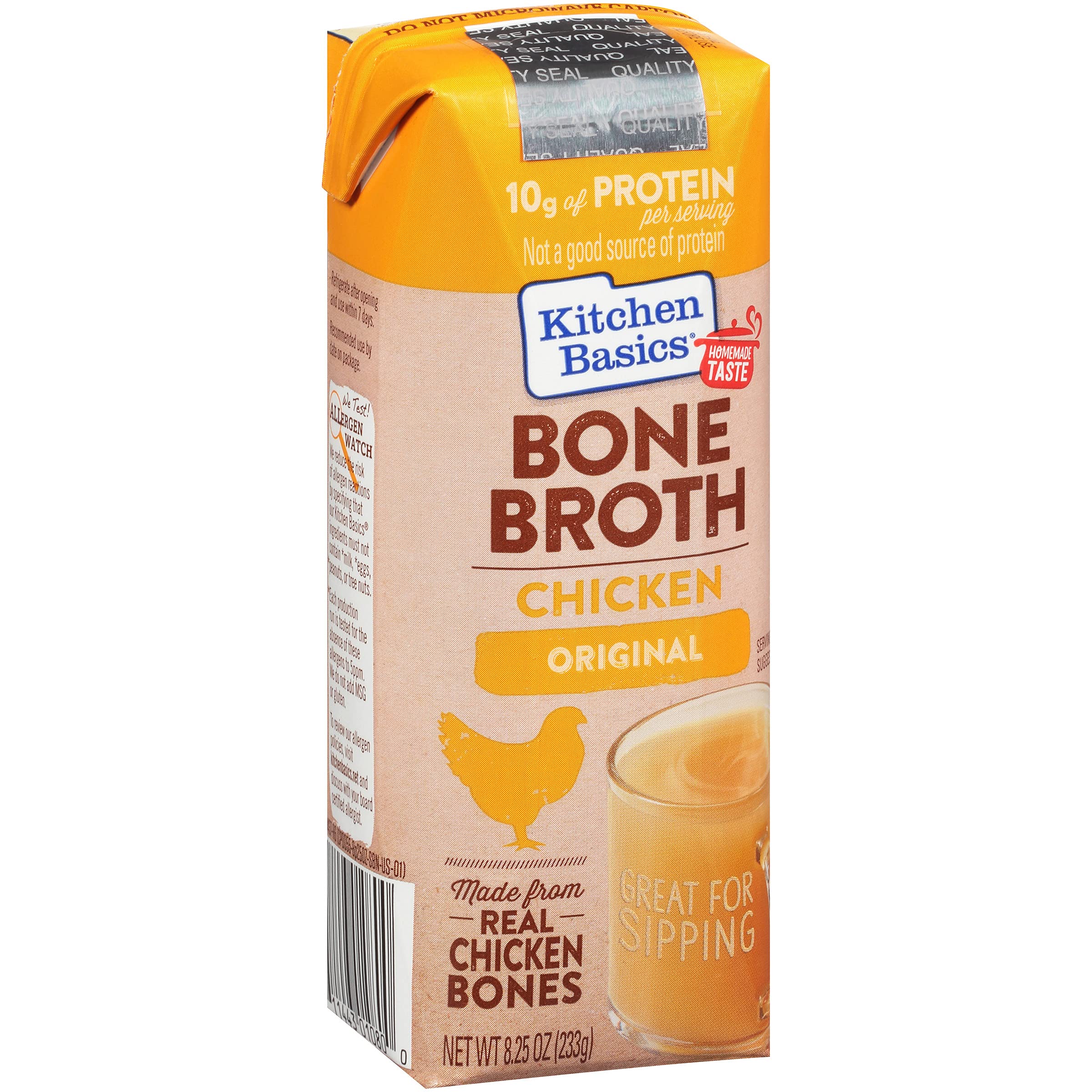 Kitchen Basics Original Chicken Bone Broth, 8.25 fl oz