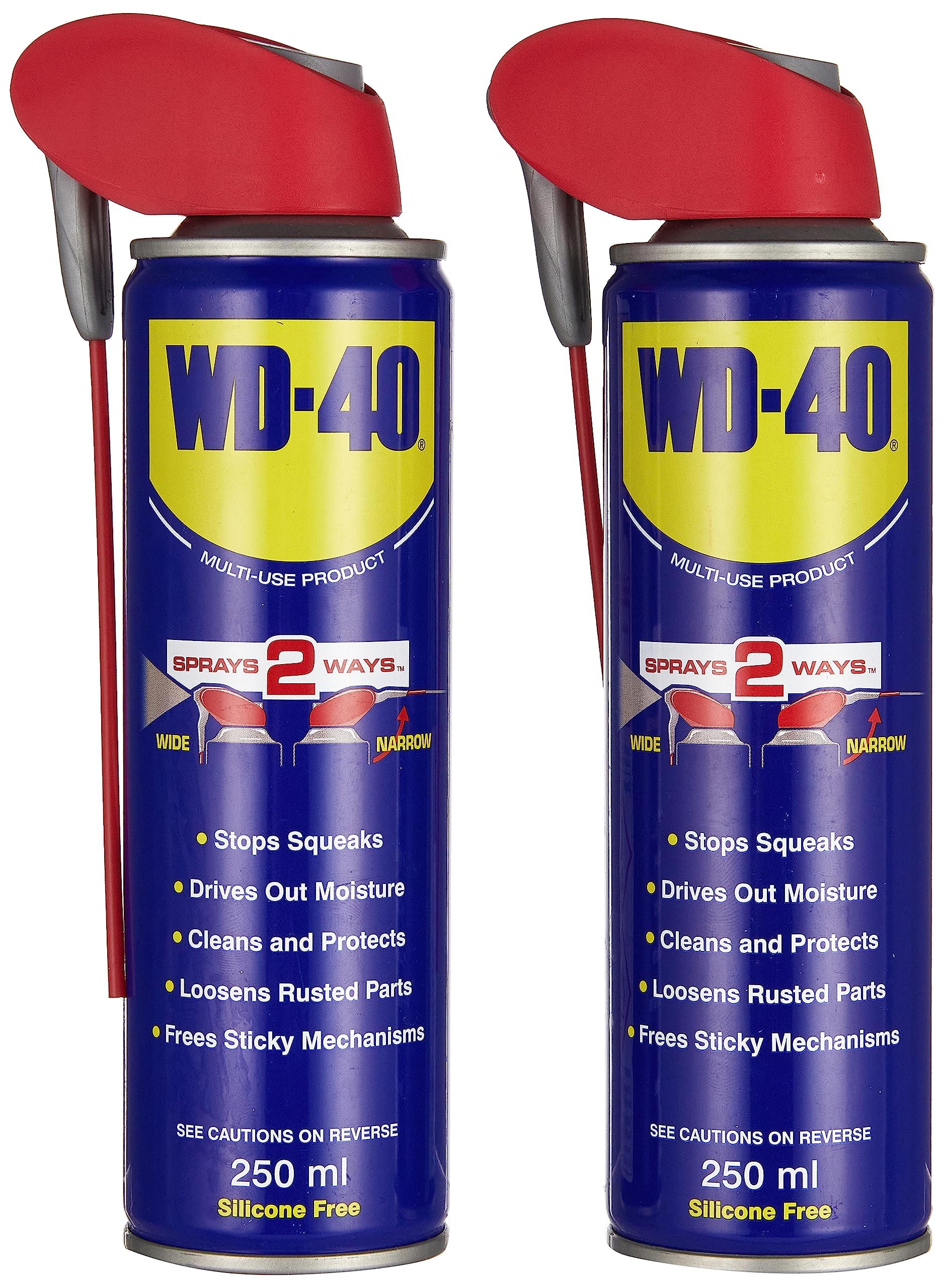 WD-40 110057 Multi-Use Product Spray with Smart Straw, 8 oz. (Pack of 2)